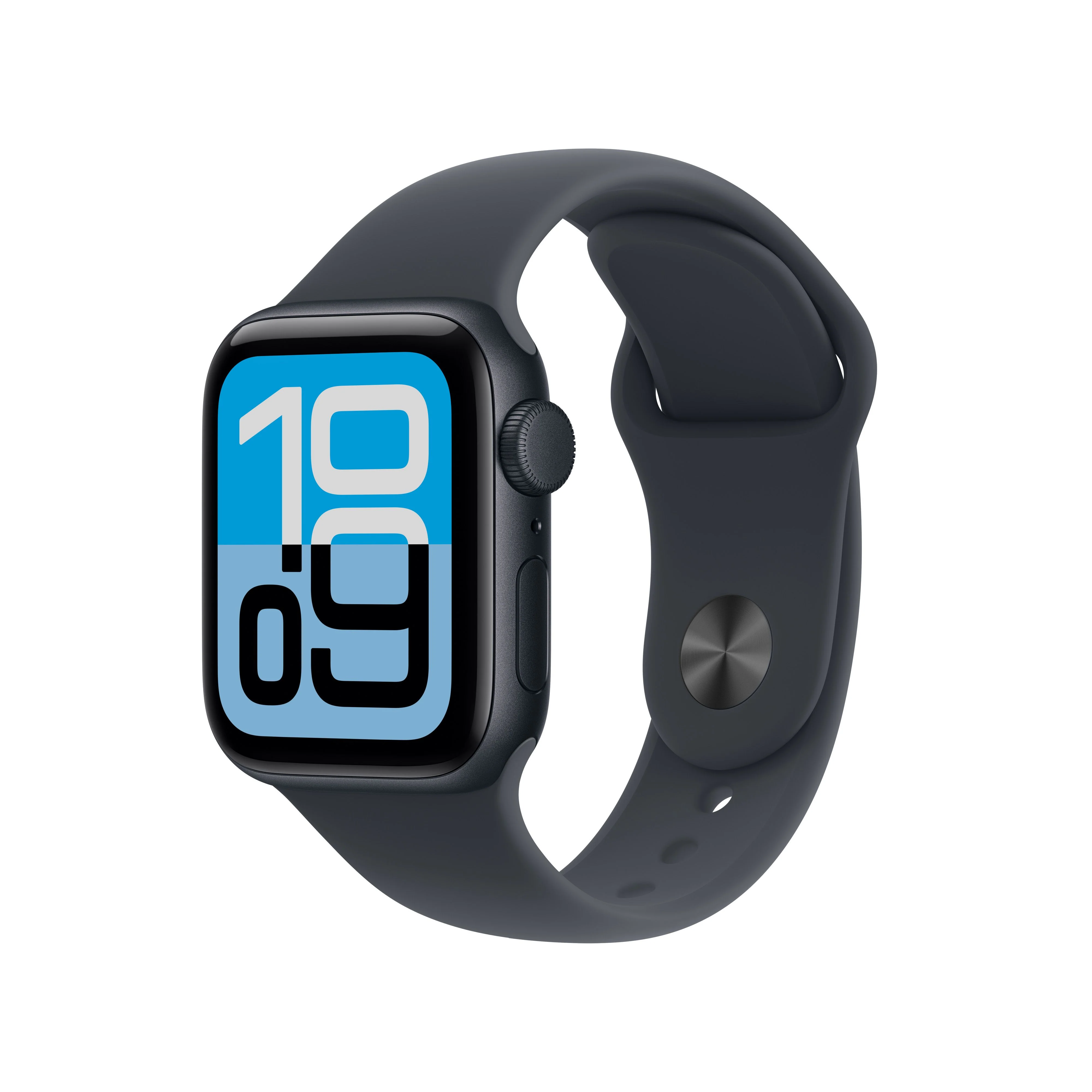 Apple Watch SE 3 GPS, Boîtier en aluminium minuit de 40 mm, Bracelet Sport minuit - S/M