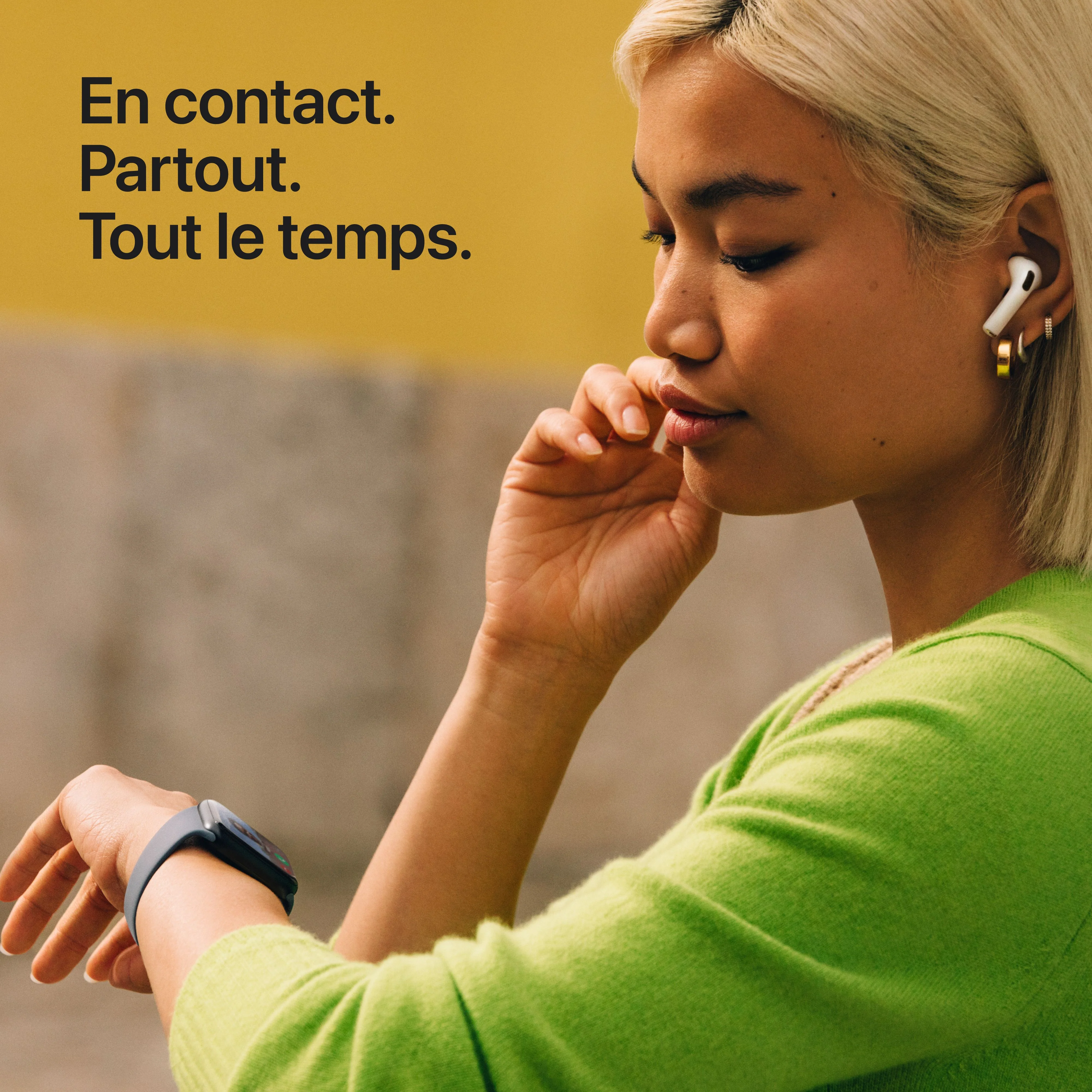 Apple Watch SE 3 GPS, Boîtier en aluminium minuit de 40 mm, Bracelet Sport minuit - S/M - Image 4
