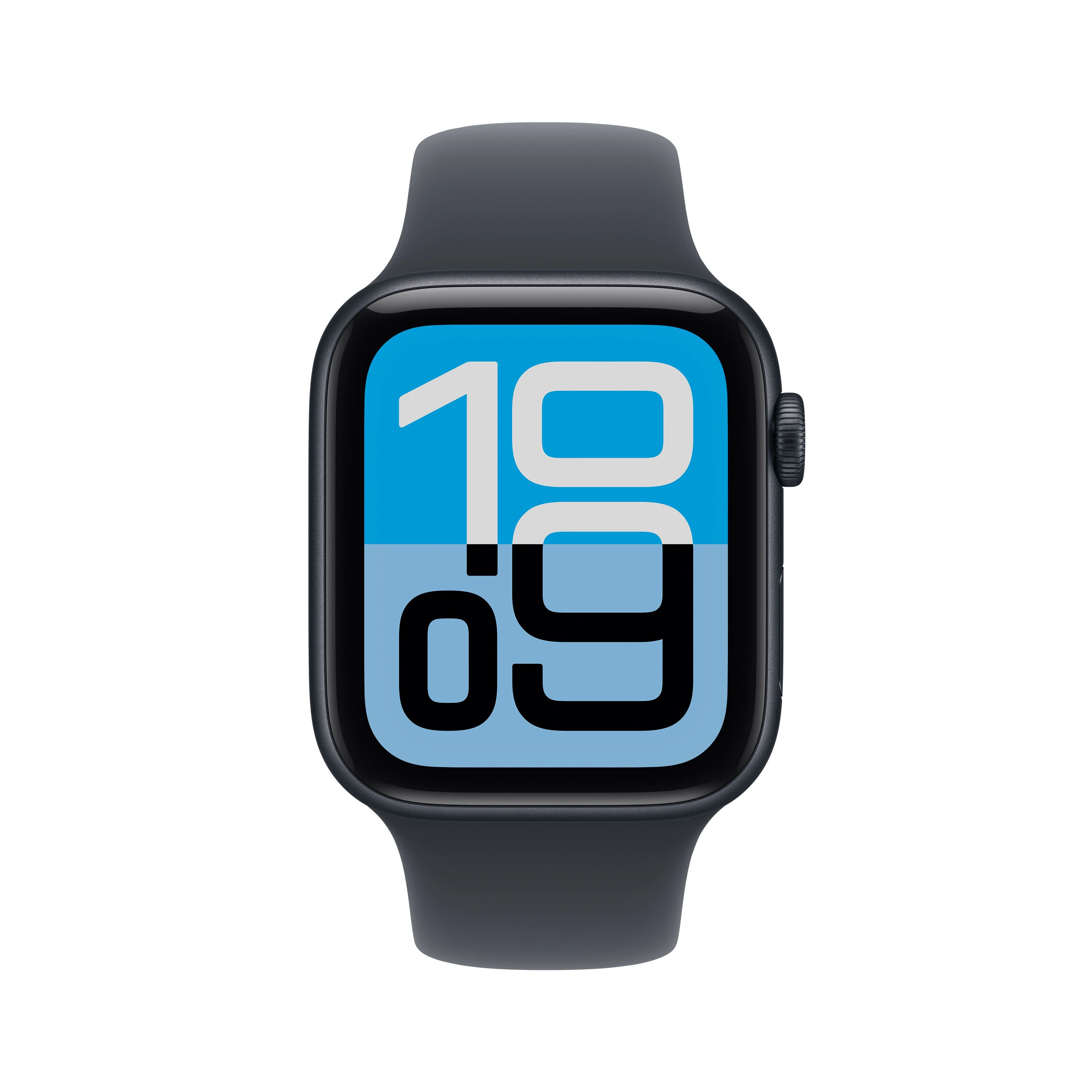 Apple Watch SE 3 GPS, Boîtier en aluminium minuit de 44 mm, Bracelet Sport minuit - M/L - Image 2