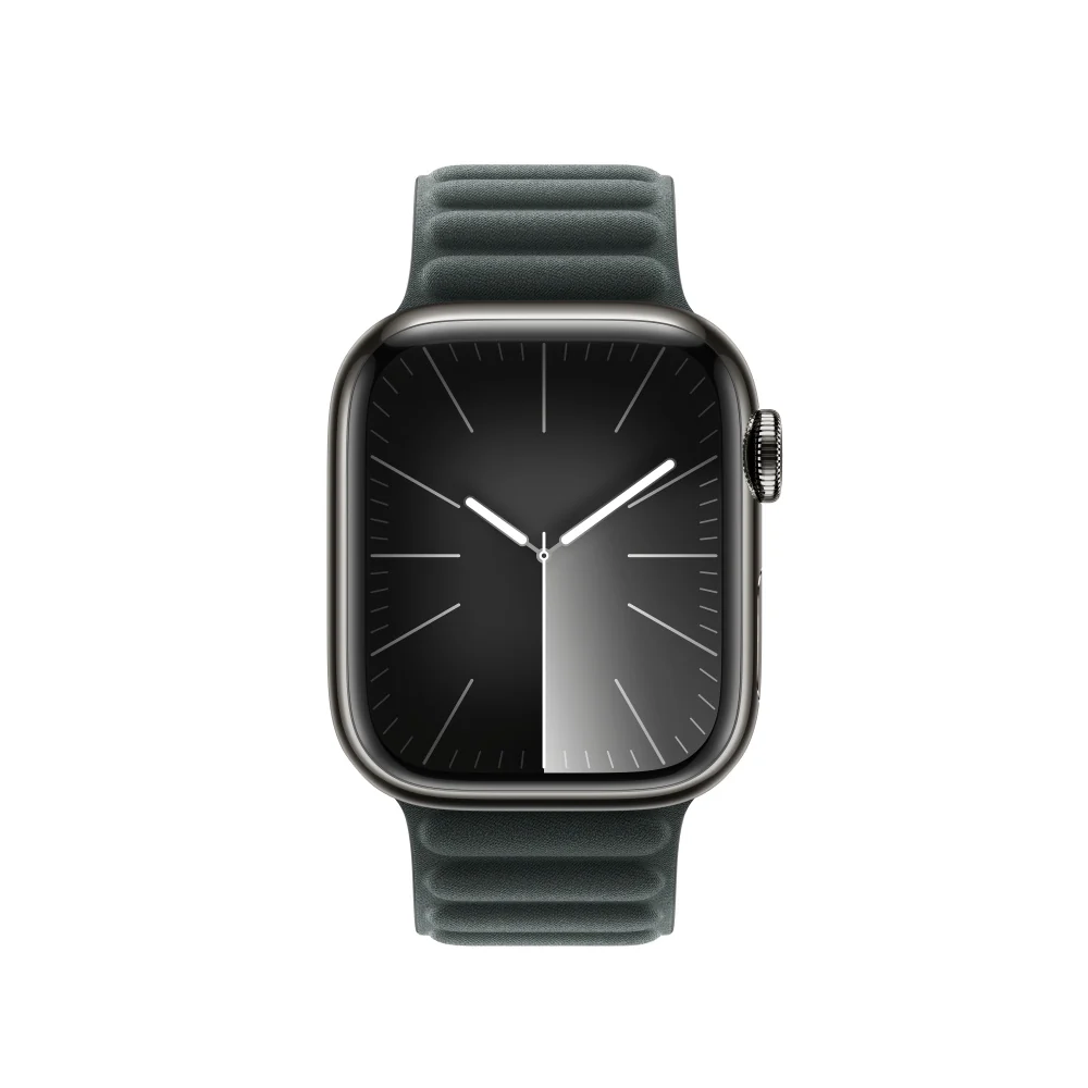 Apple • Bracelet à maillons magnétique Chêne Vert 41 mm - S/M - Image 3