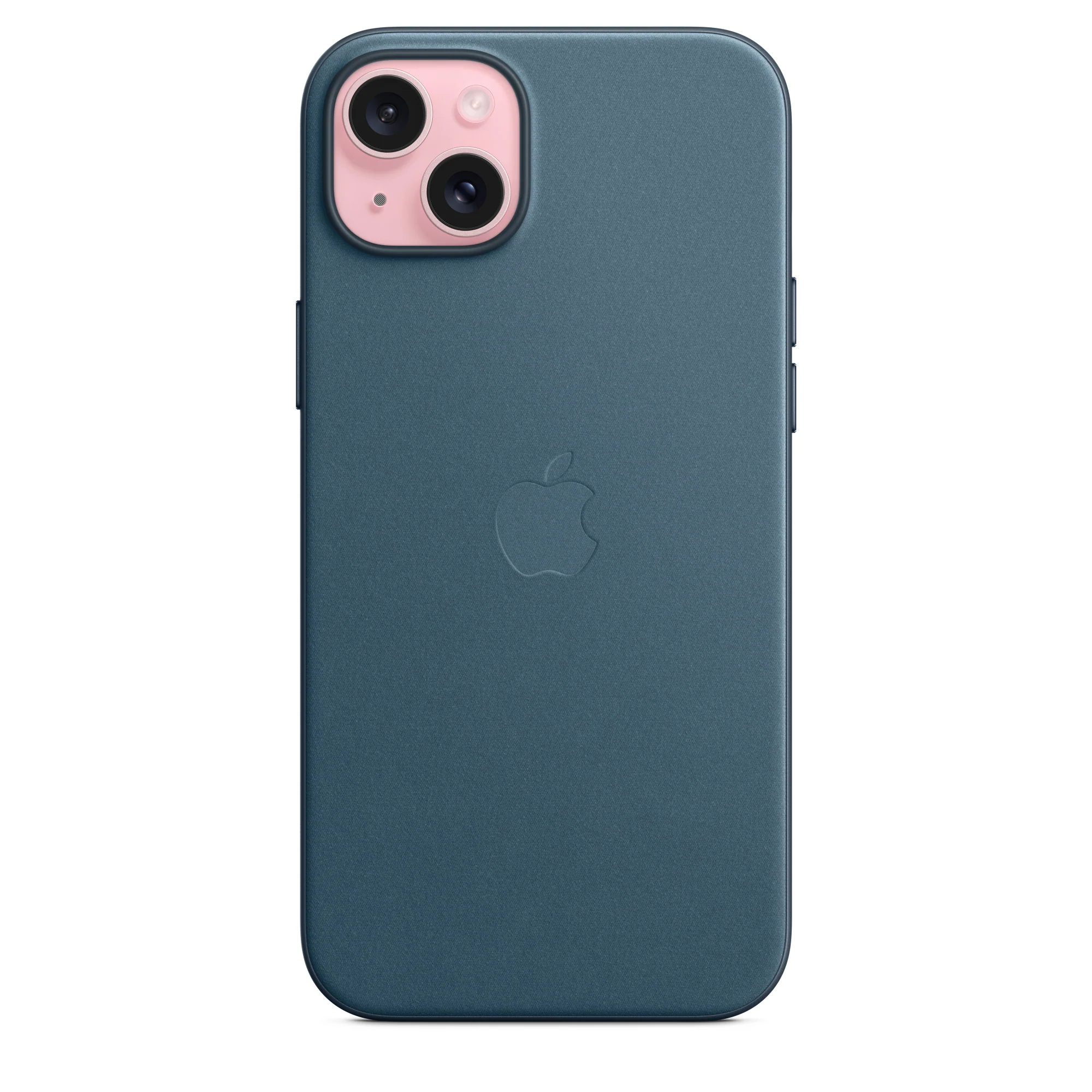 Apple Coque en tissage fin avec MagSafe pour iPhone 15 Plus • Bleu Pacifique - Image 2