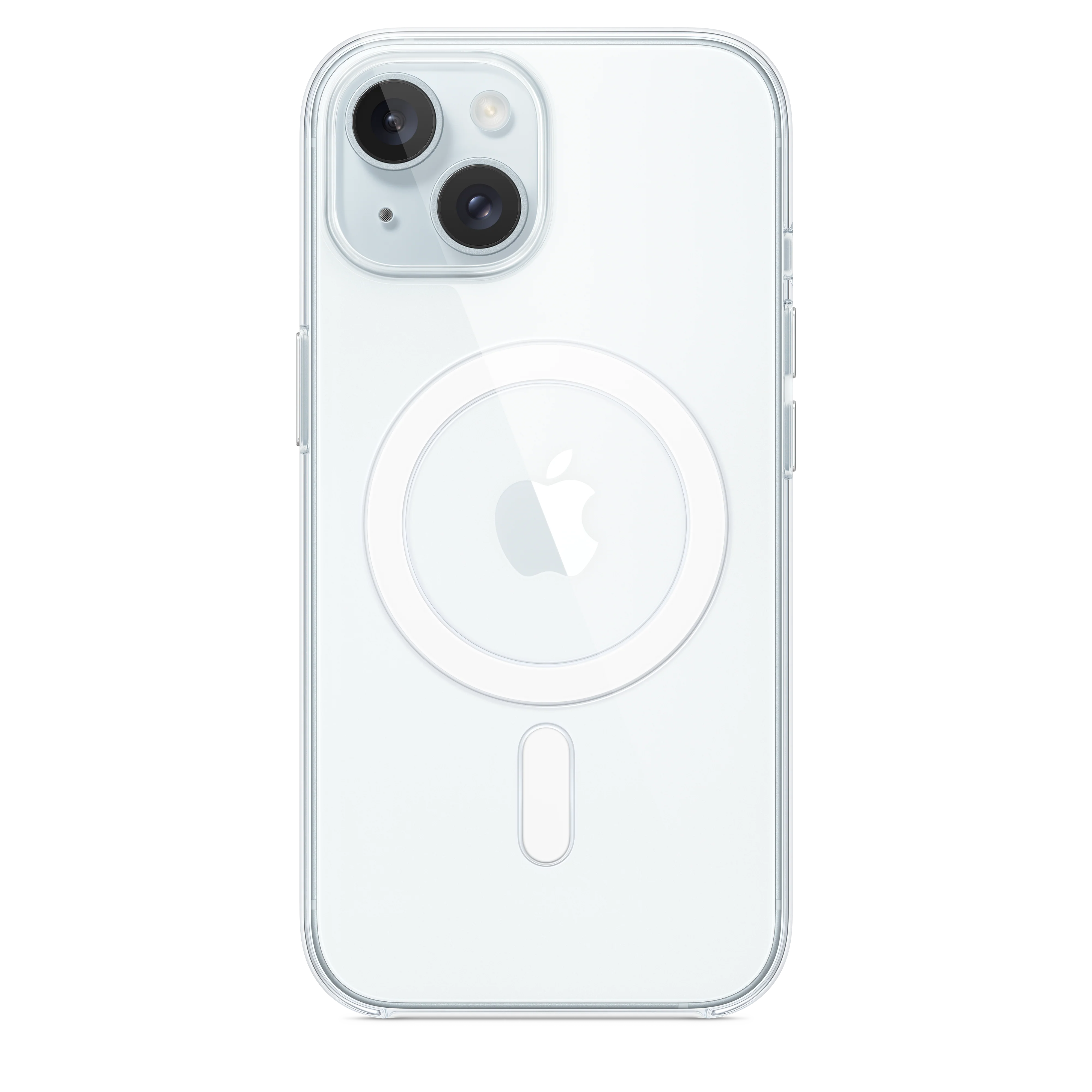 Coque transparente avec MagSafe pour iPhone 15