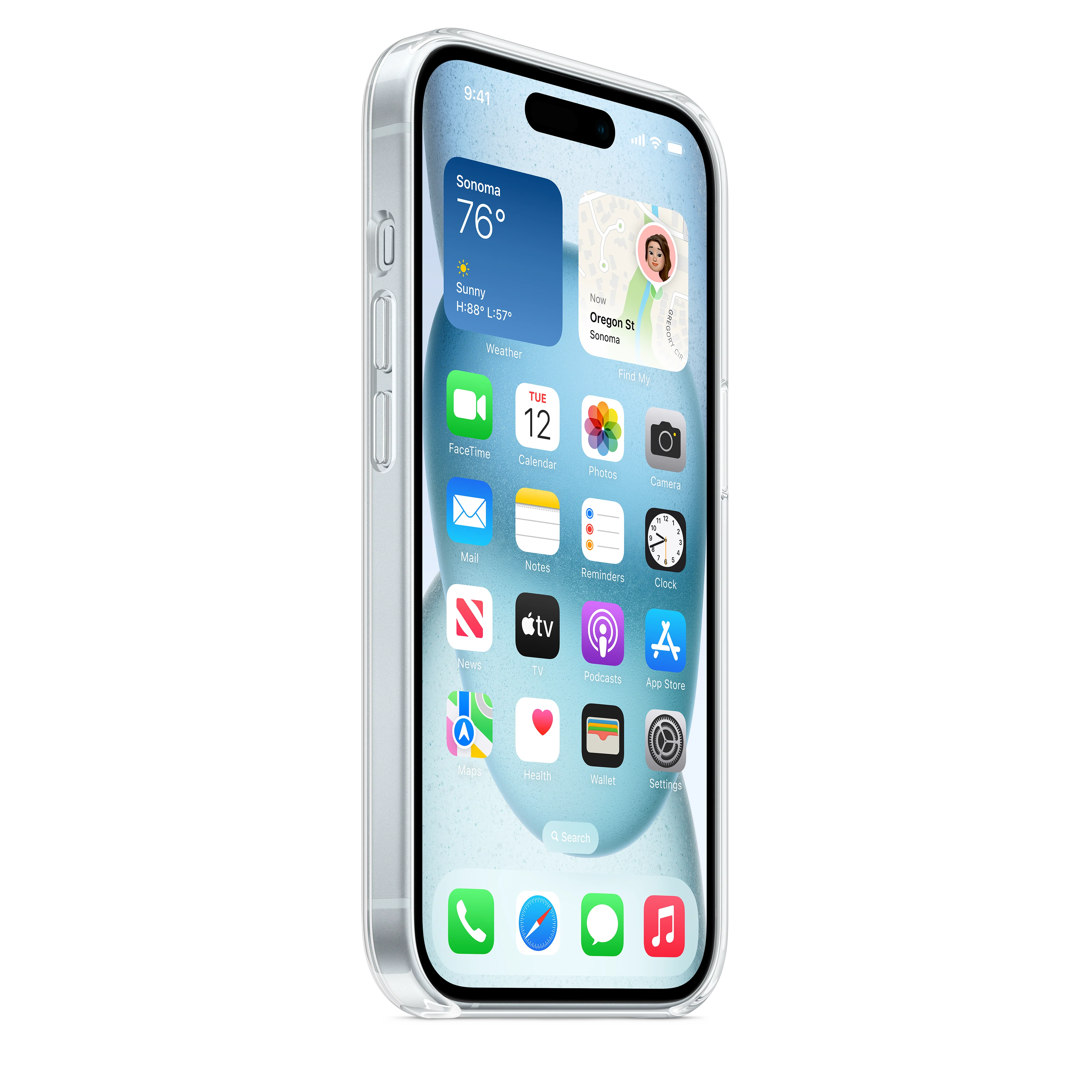 Coque transparente avec MagSafe pour iPhone 15 - Image 7