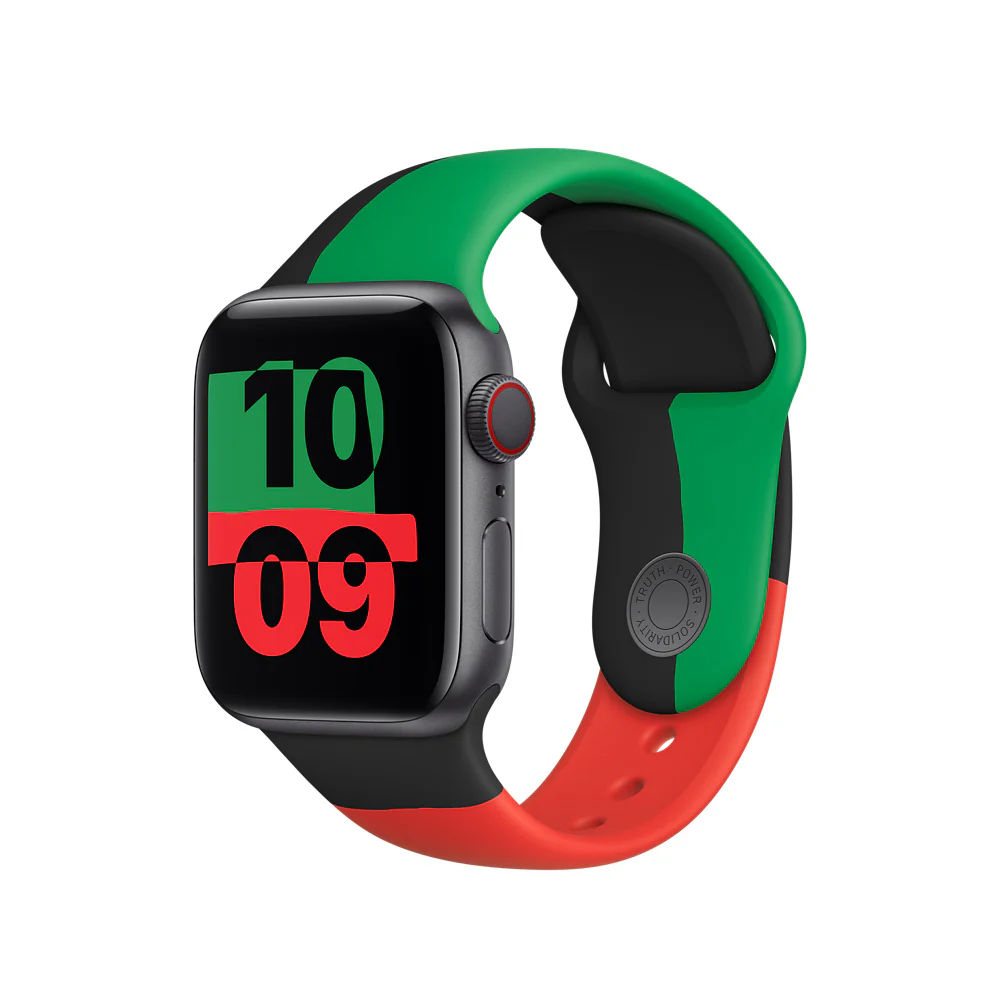 Apple Sport Band 41mm • Black Unity • M/L - Image 2