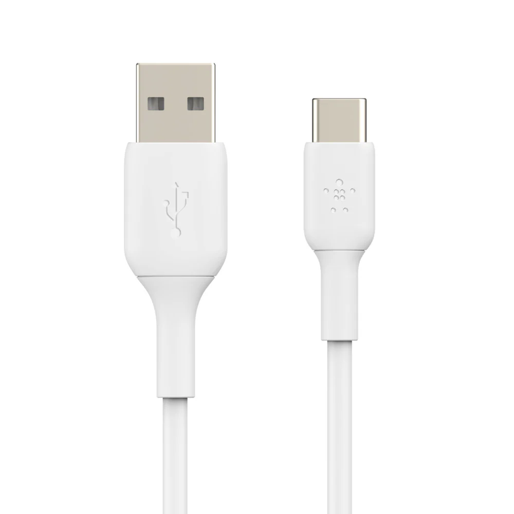 Belkin Boost charge Cable M-M • USB-C to USB-A • 2m • Blanc - Image 3