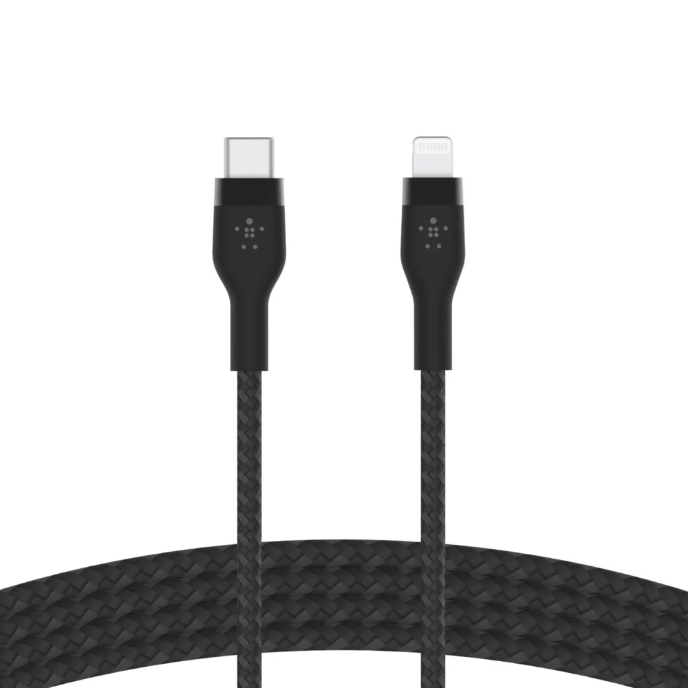 Belkin Cable de charge USB-C vers Lightning • 3m • Noir - Image 3