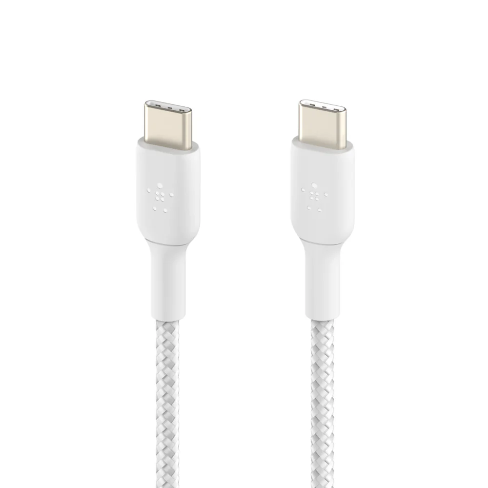 Belkin Câble de charge USB-C vers USB-C • 1m • Blanc - Image 4