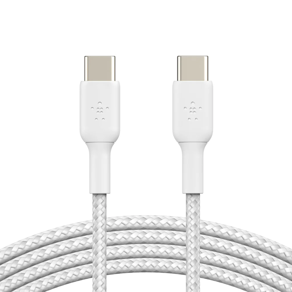 Belkin Câble de charge USB-C vers USB-C • 1m • Blanc - Image 5