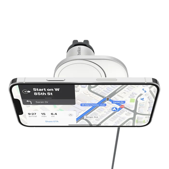 Belkin Chargeur de voiture sans fil magnétique avec Qi2 15W - Image 5