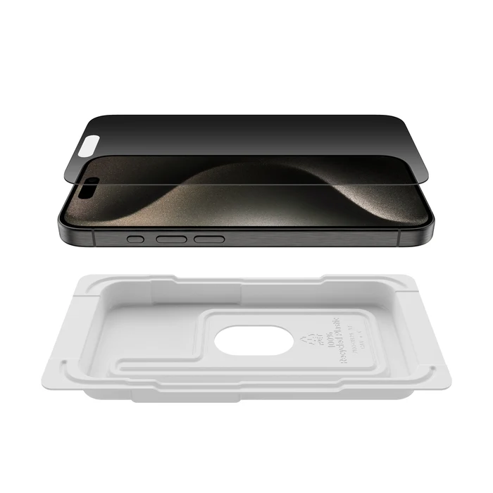 Belkin ScreenForce Protection d'écran Privacy pour iPhone 17 / 16 Pro - Image 8