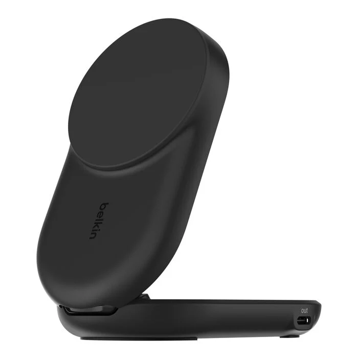 Belkin • Socle de recharge 2‑en‑1 UltraCharge avec Qi2 • 25 W • Noir - Image 5