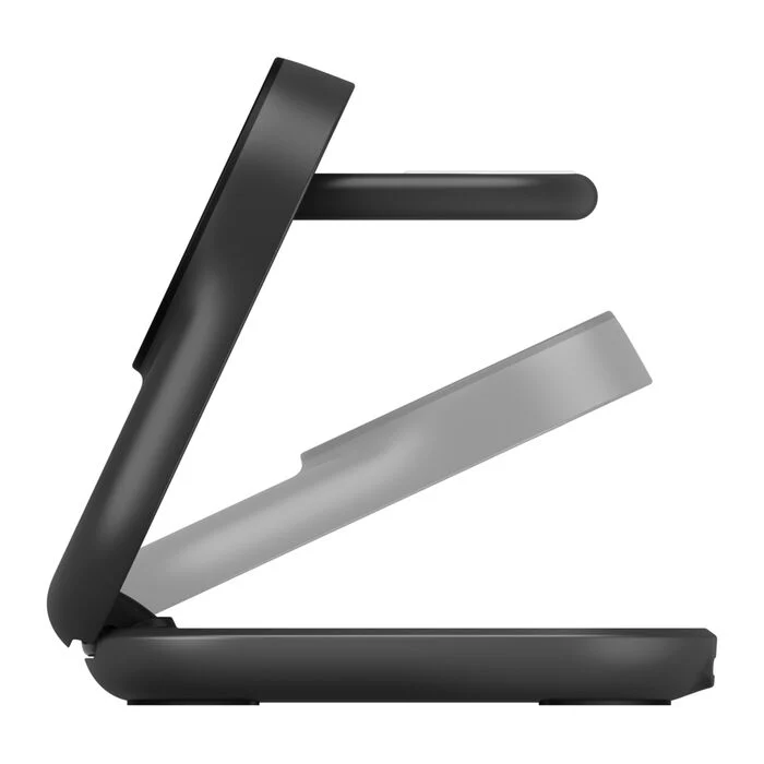 Belkin • Socle de recharge 3‑en‑1 UltraCharge avec Qi2 • 25 W • Noir - Image 2