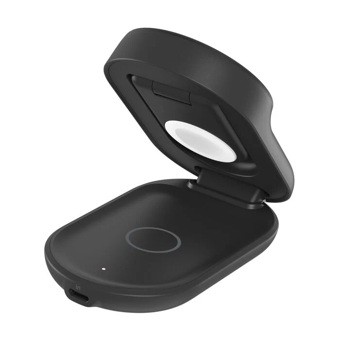 Belkin • Socle de recharge 3‑en‑1 UltraCharge avec Qi2 • 25 W • Noir - Image 3