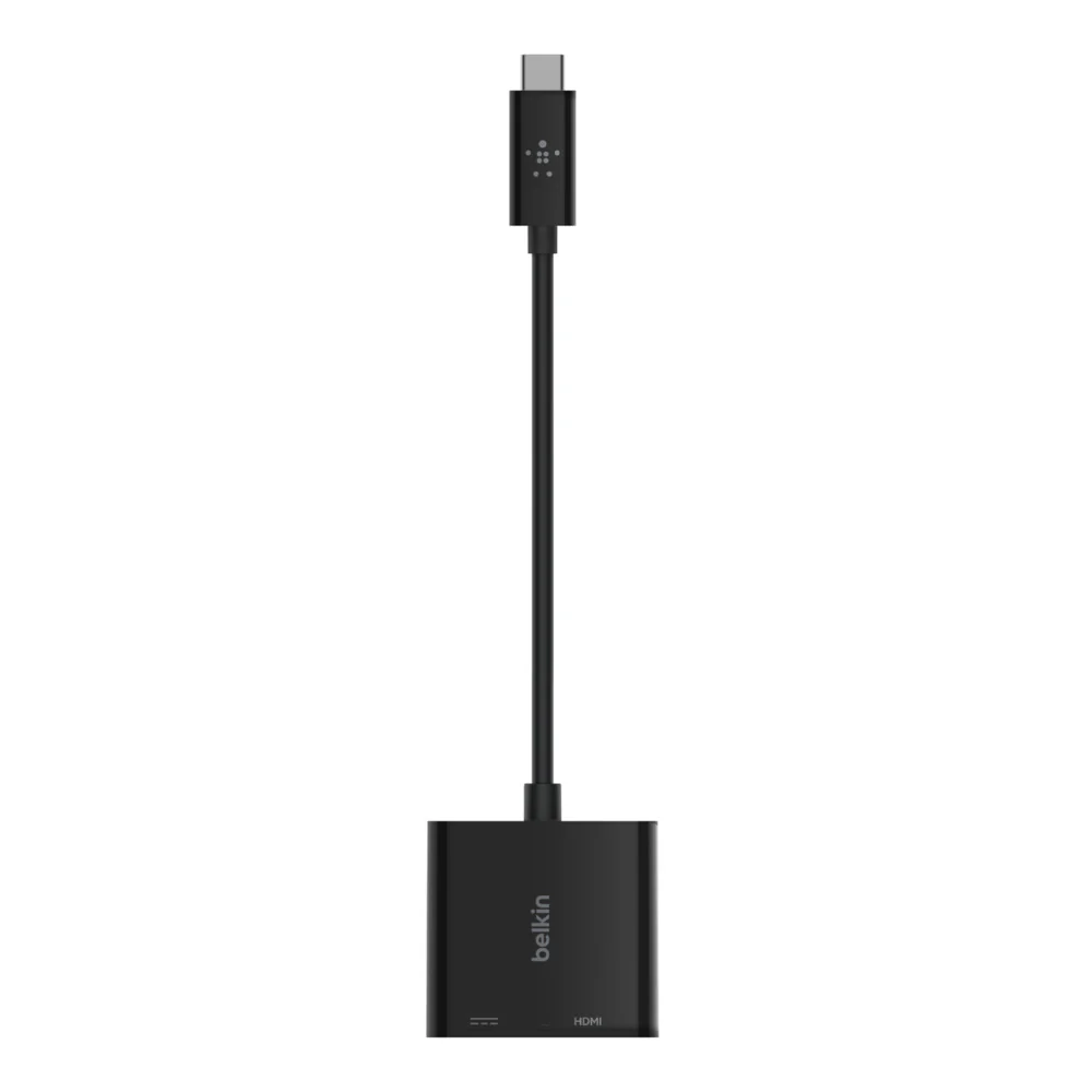 Belkin USB-C to HDMI Adapter + Charge • Noir - Image 3