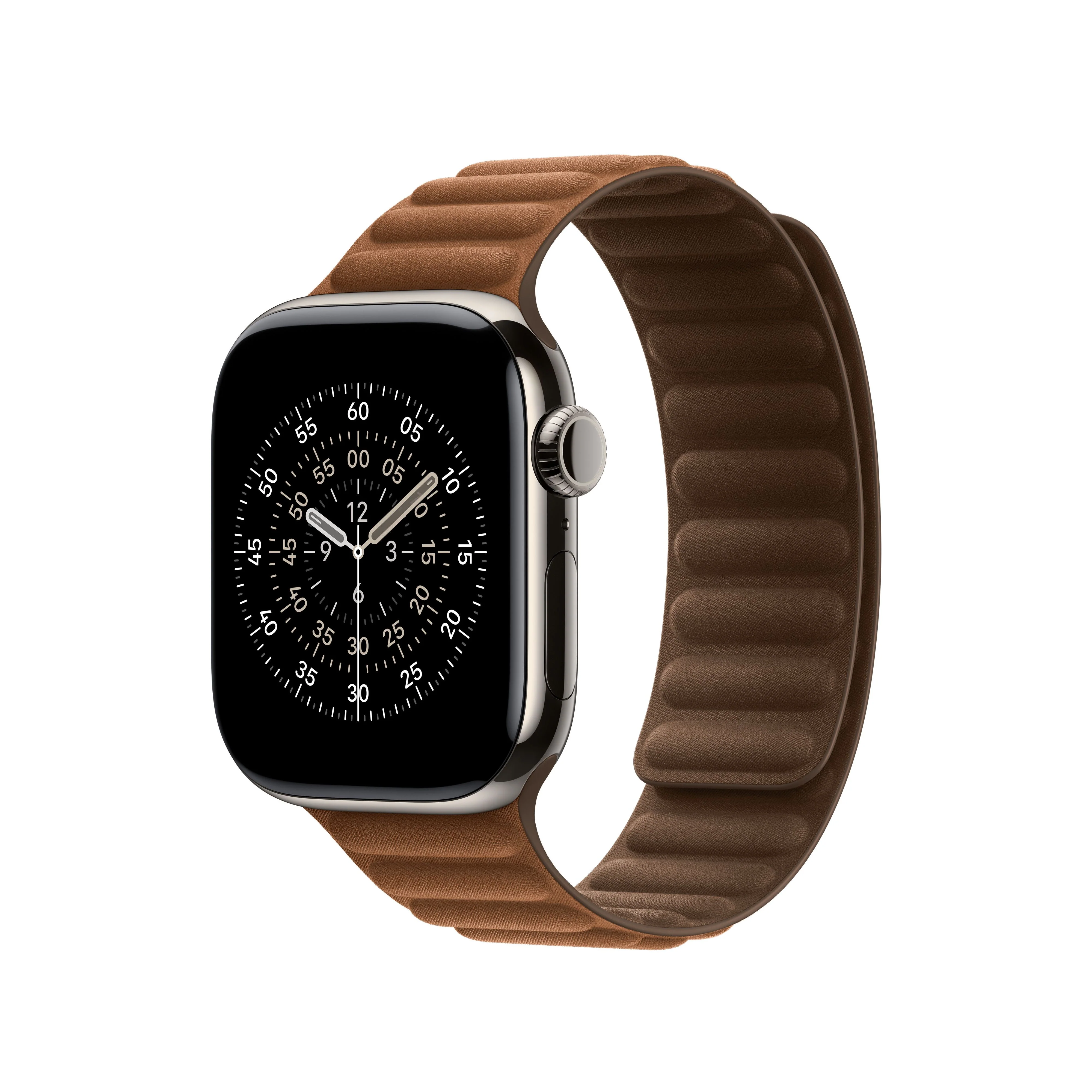 Bracelet à maillons magnétique caramel 42 mm - S/M - Image 2