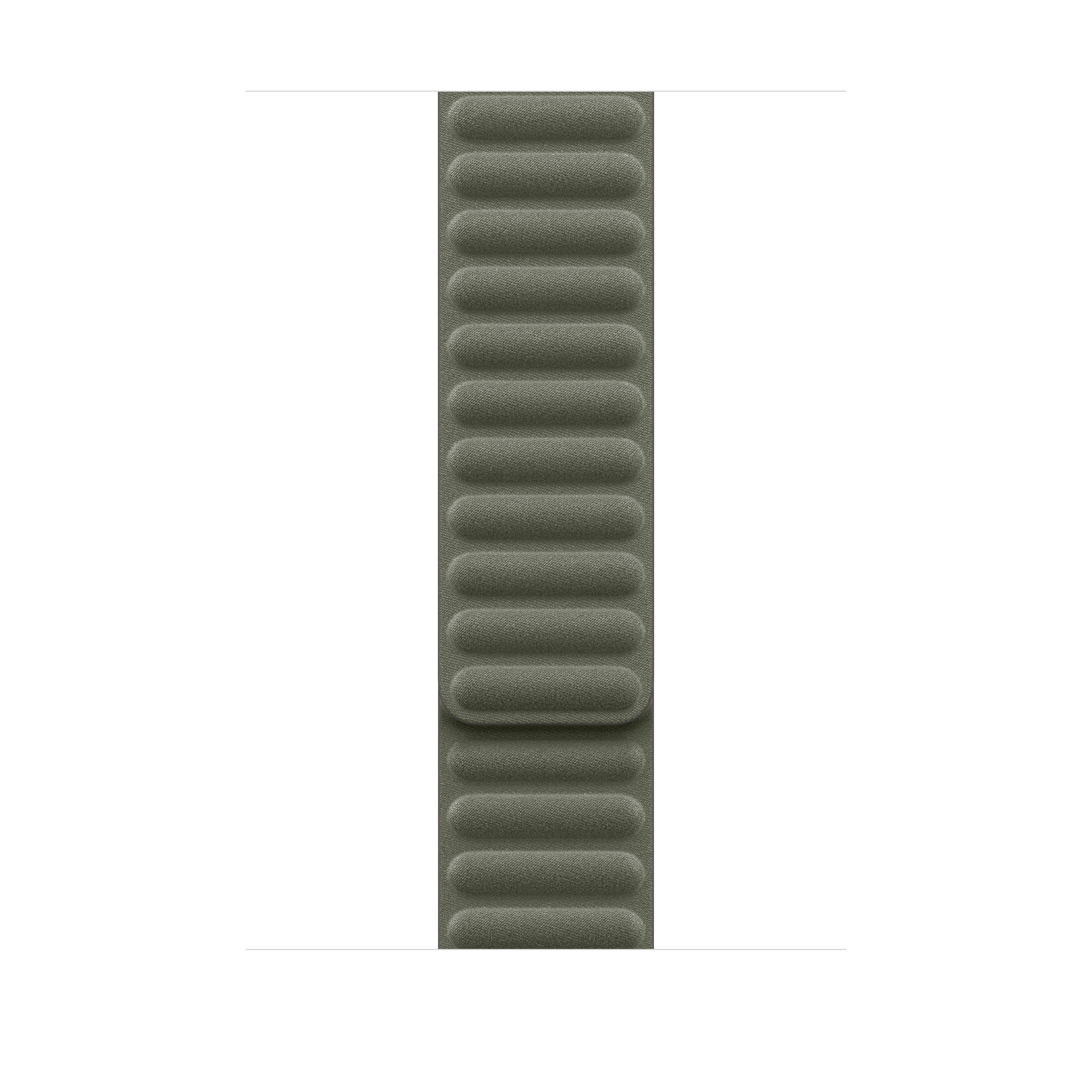 Bracelet à maillons magnétique gris sauge 46 mm - M/L