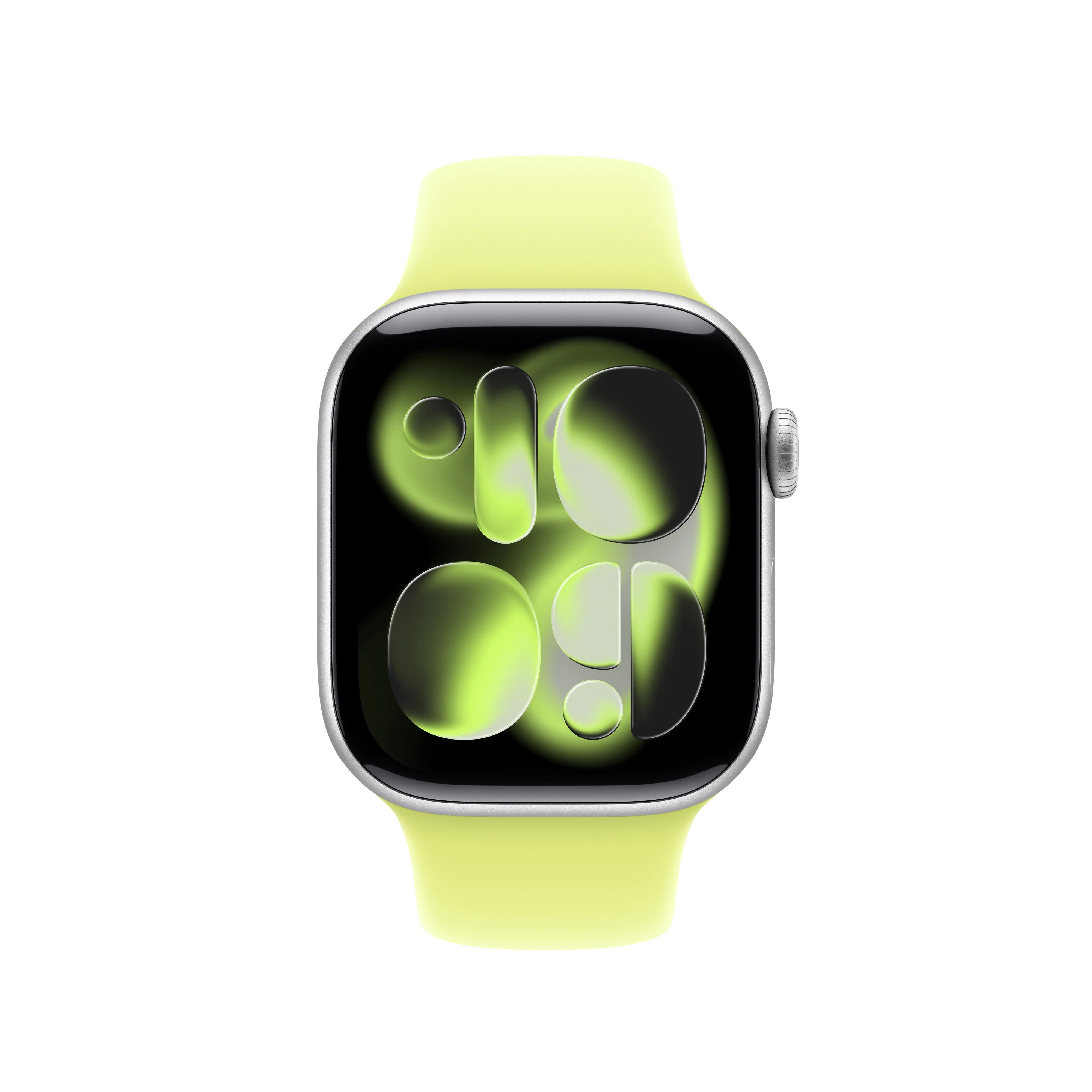 Bracelet Sport jaune fluo 42 mm - M/L - Image 3