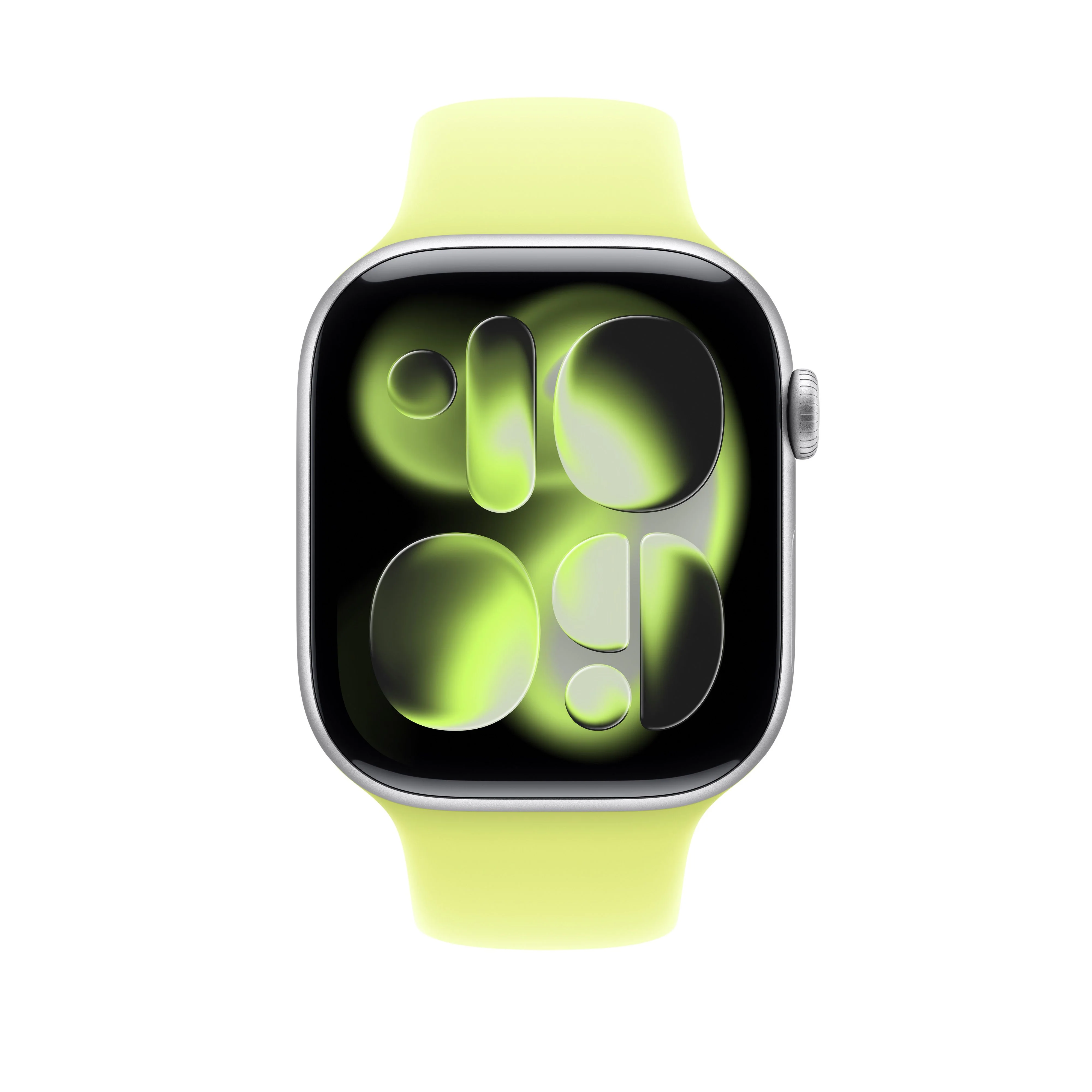 Bracelet Sport jaune fluo 46 mm - M/L - Image 3