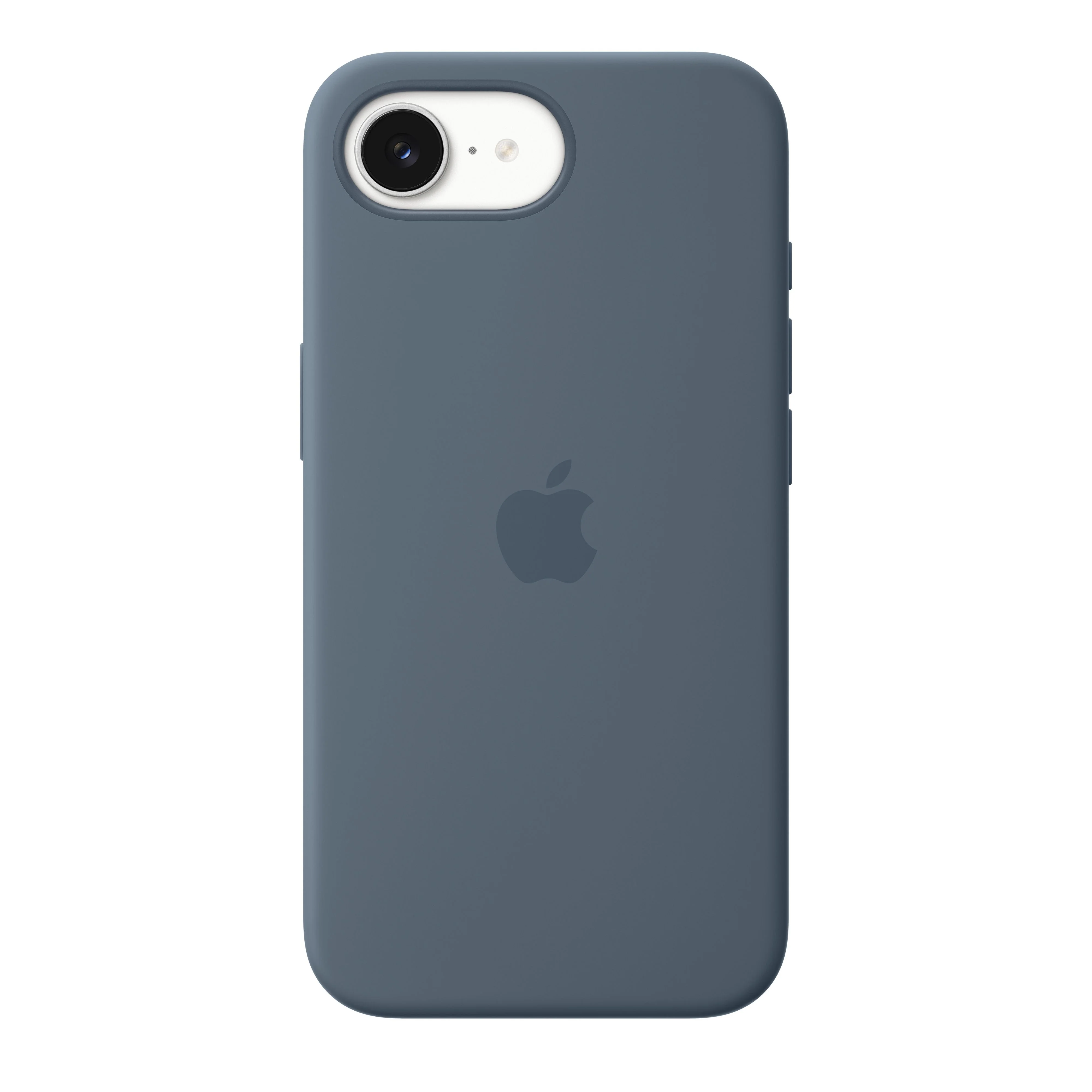 Coque en silicone avec MagSafe pour iPhone 17e - Bleu maritime - Image 2