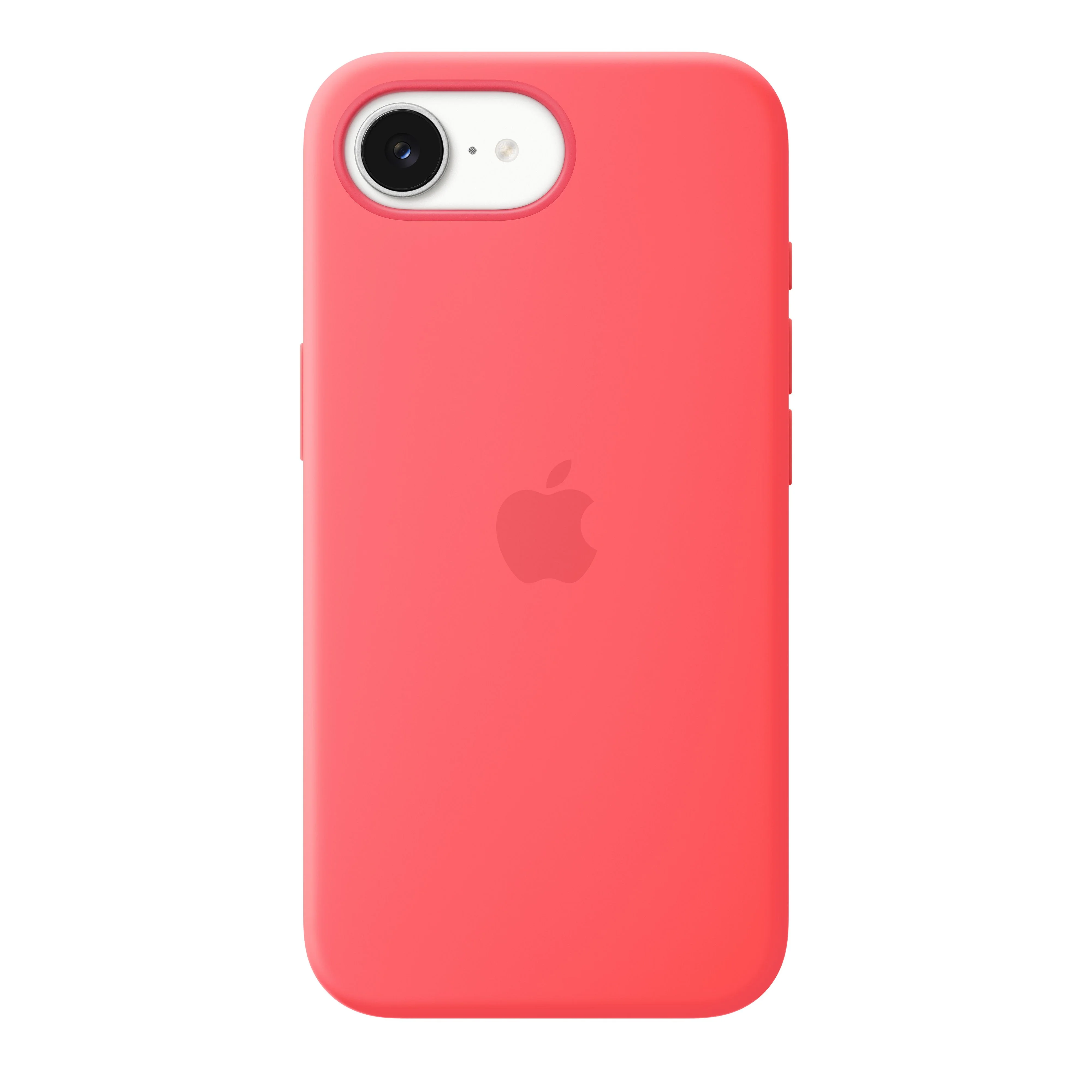Coque en silicone avec MagSafe pour iPhone 17e - Rose goyave - Image 2
