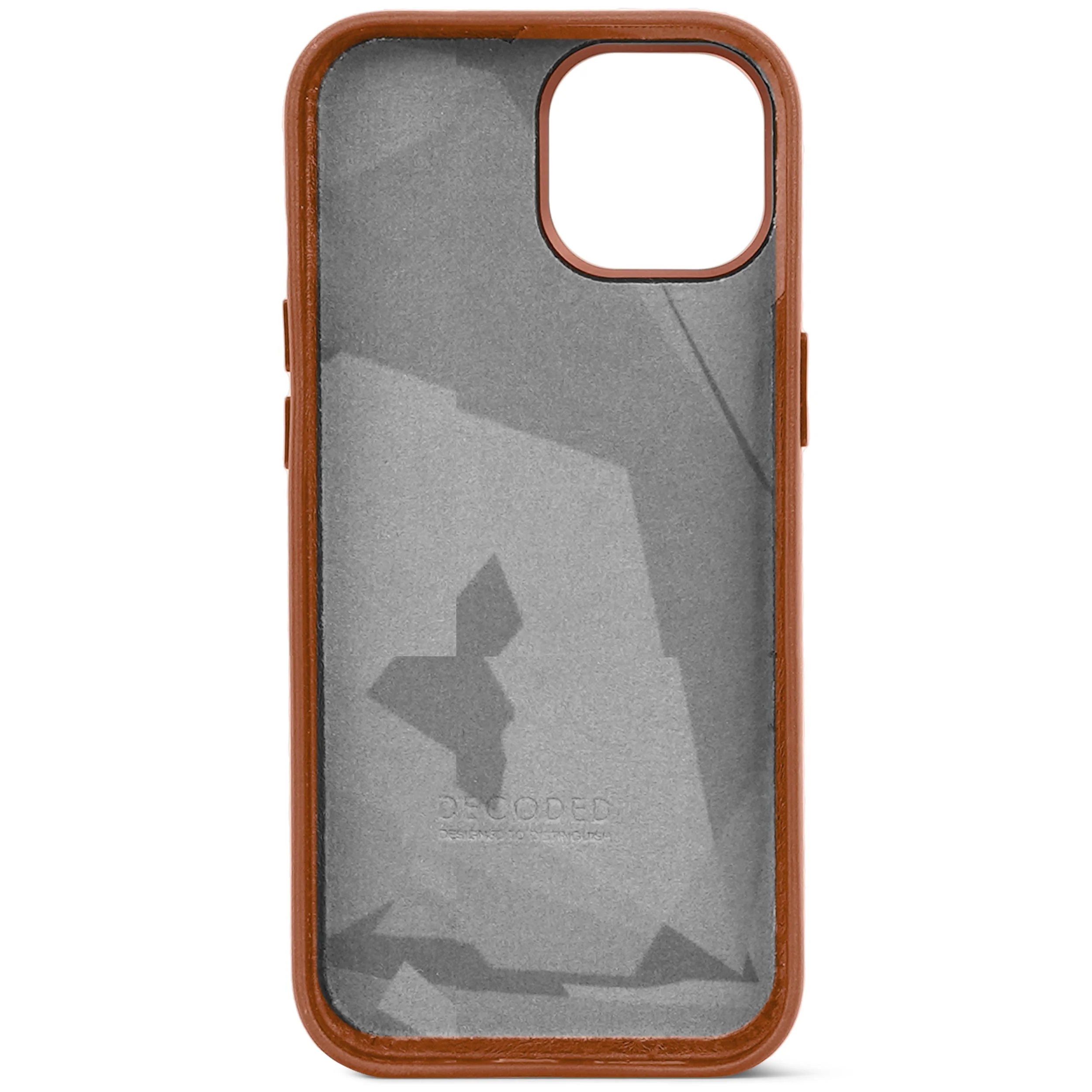 Decoded • Coque de protection en cuir pour iPhone 15 • Brun - Image 2