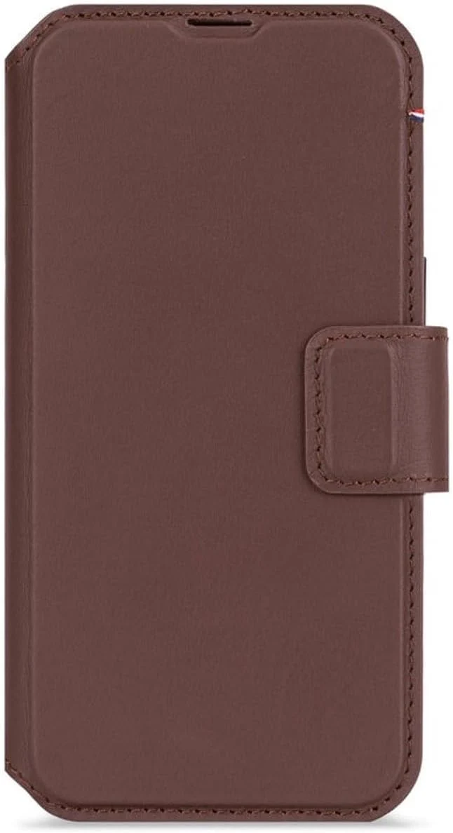 Decoded • Étui Portefeuille Détachable en Cuir pour iPhone 16e • Marron Chocolat - Image 3