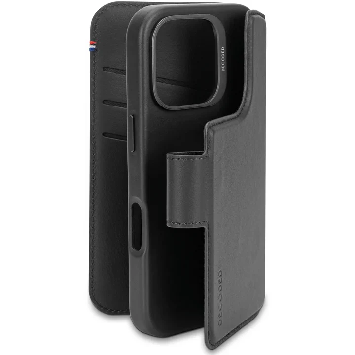 Decoded • Etui Portefeuille amovible pour iPhone 16 Pro Max • Noir - Image 2