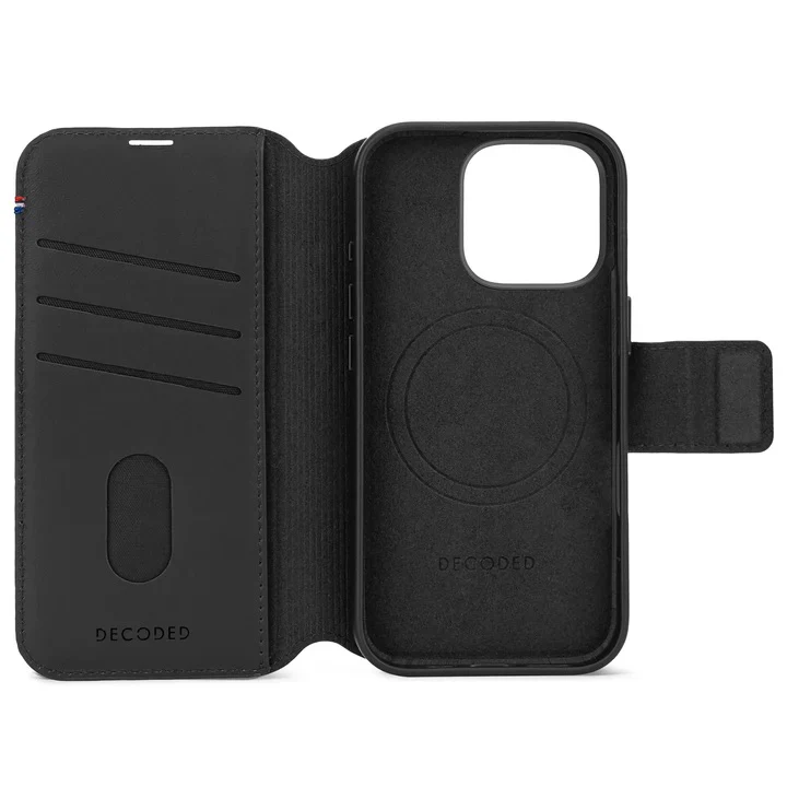 Decoded • Etui Portefeuille amovible pour iPhone 16 Pro Max • Noir - Image 5