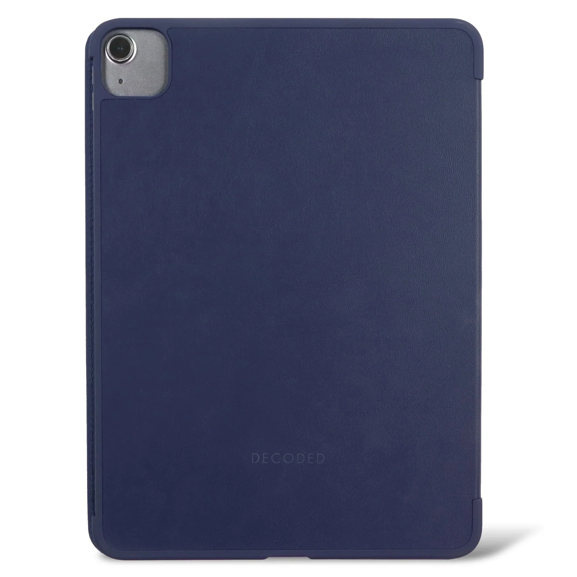 Decoded • Housse Texturée en Silicone Slim pour iPad Air 11" M2/M3  • Bleu Navy Peony - Image 3