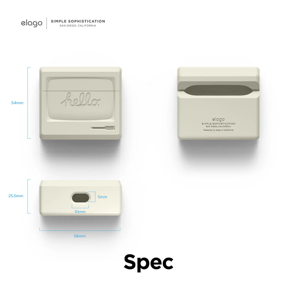 ELAGO AW3 • Airpods 3 • Coque Look Vintage - Image 2