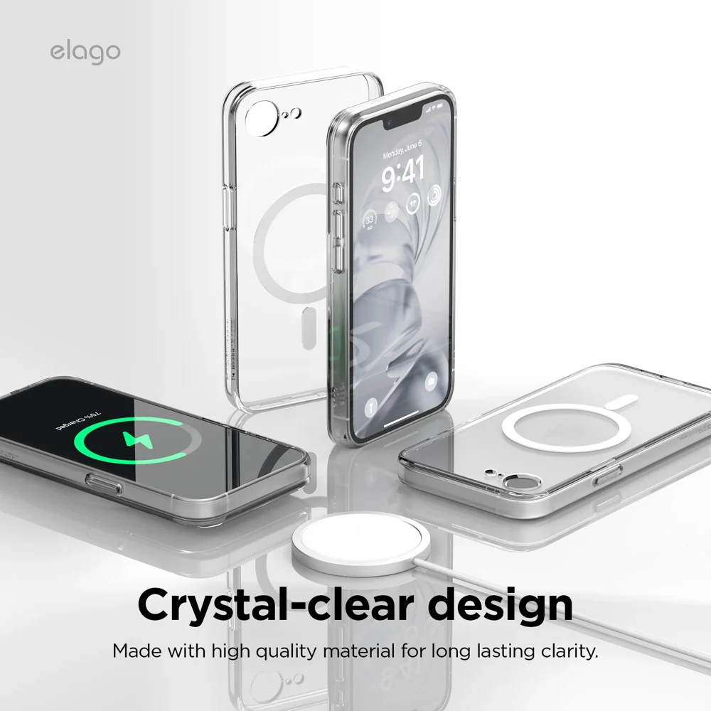 Elago Coque Magsafe pour iPhone 16e • Transparent - Image 4
