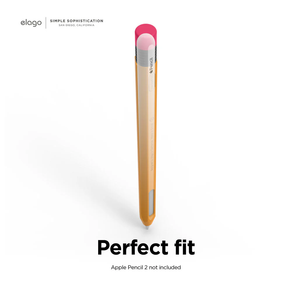 ELAGO Coque Silicone • Pour Apple Pencil 2 • Blanc - Image 6