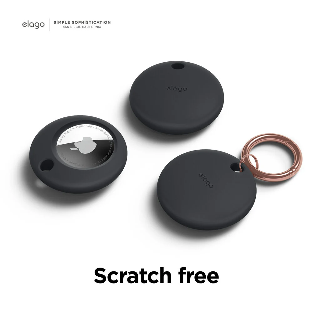 ELAGO Porte-clés pour AirTag • Noir - Image 3