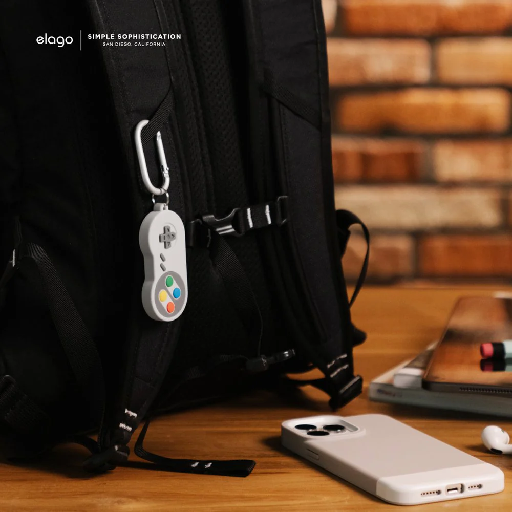 ELAGO W5 • AirTag Coque Retrogaming • Gris - Image 6
