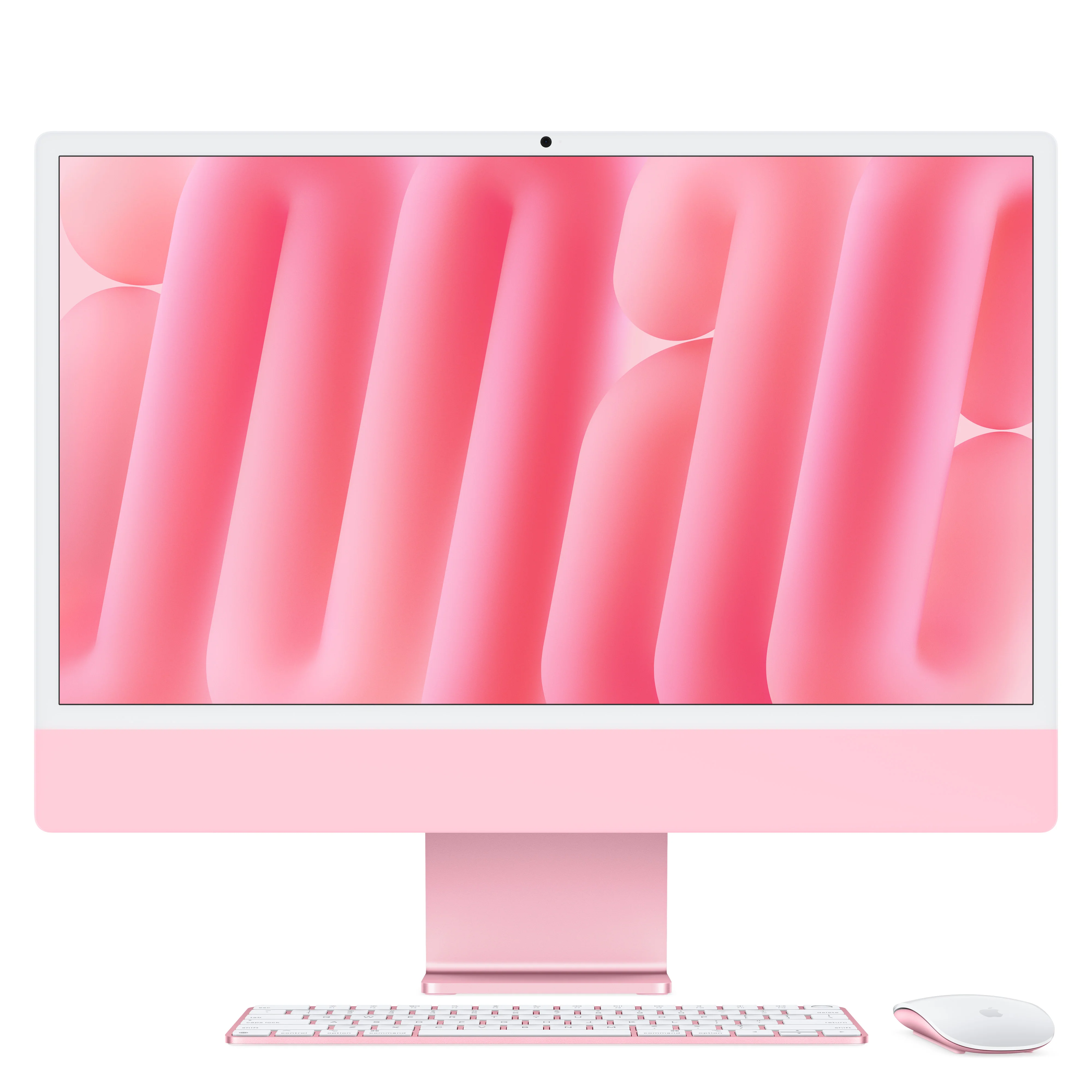 iMac 24 pouces avec écran Retina 4,5K: Puce Apple M4 avec CPU 10 cœurs et GPU 10 cœurs, 256 Go SSD - Rose - Image 2
