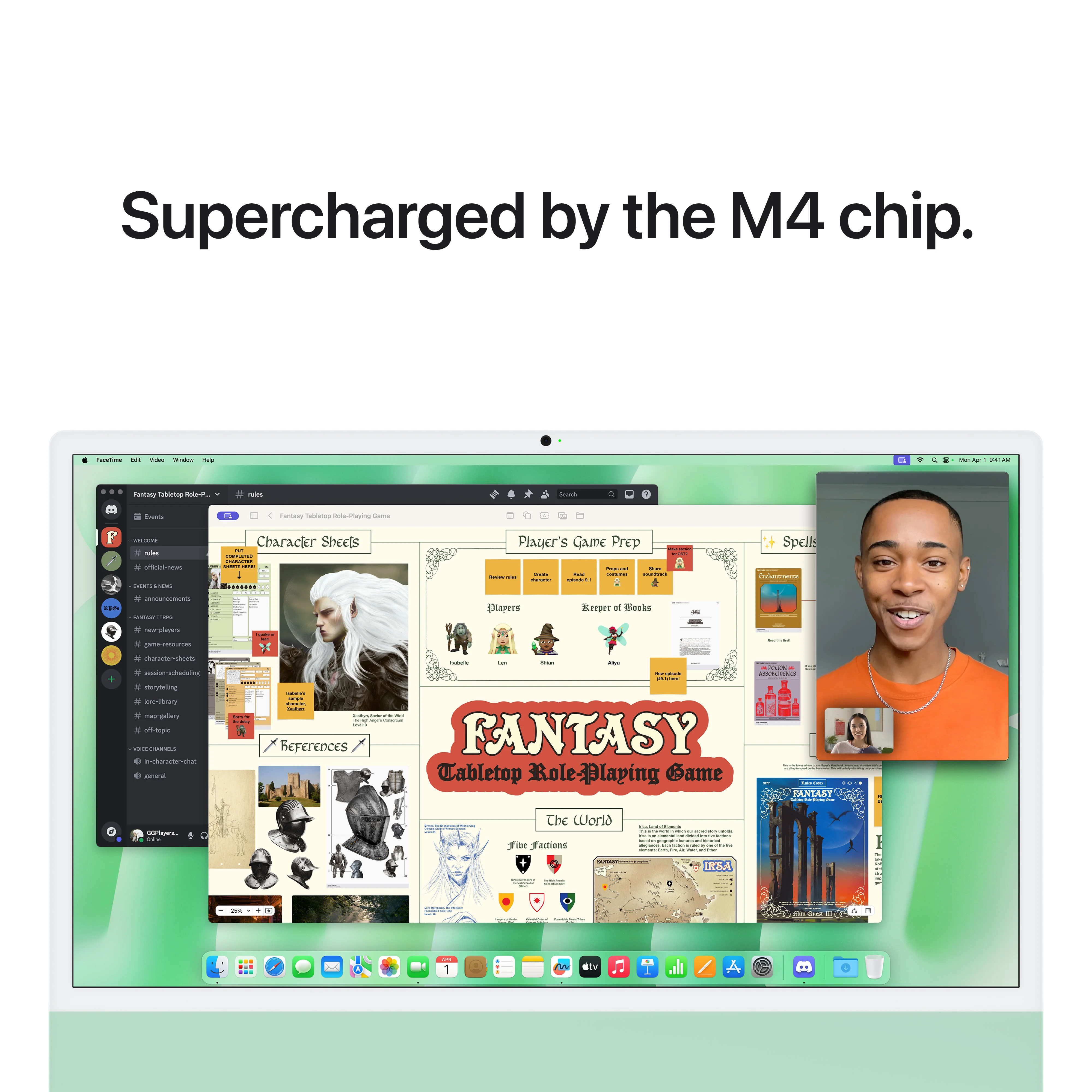 iMac 24 pouces avec écran Retina 4,5K: Puce Apple M4 avec CPU 10 cœurs et GPU 10 cœurs, 256 Go SSD - Vert - Image 11