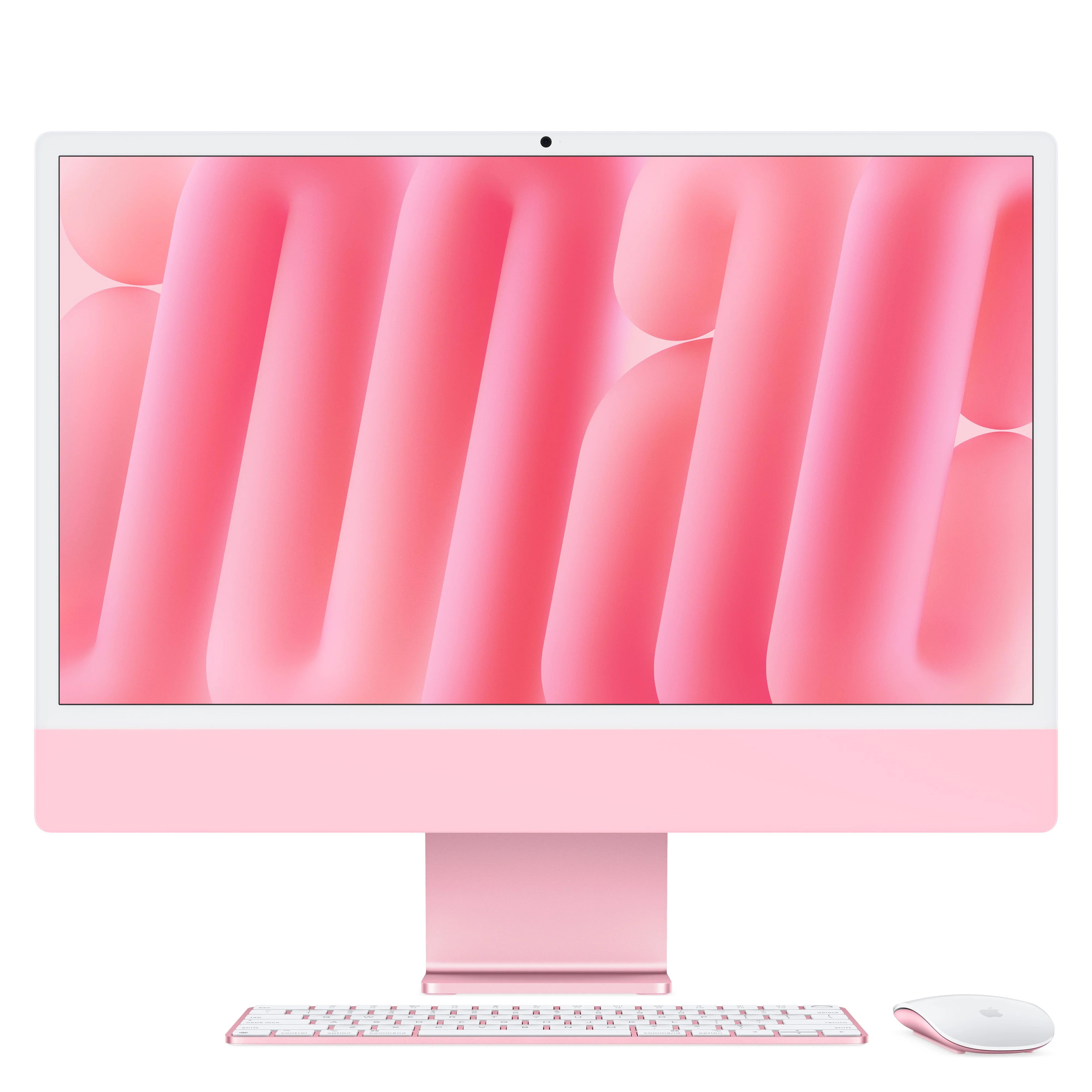 iMac 24 pouces avec écran Retina 4,5K: Puce Apple M4 avec CPU 10 cœurs et GPU 10 cœurs, 512 Go SSD - Rose