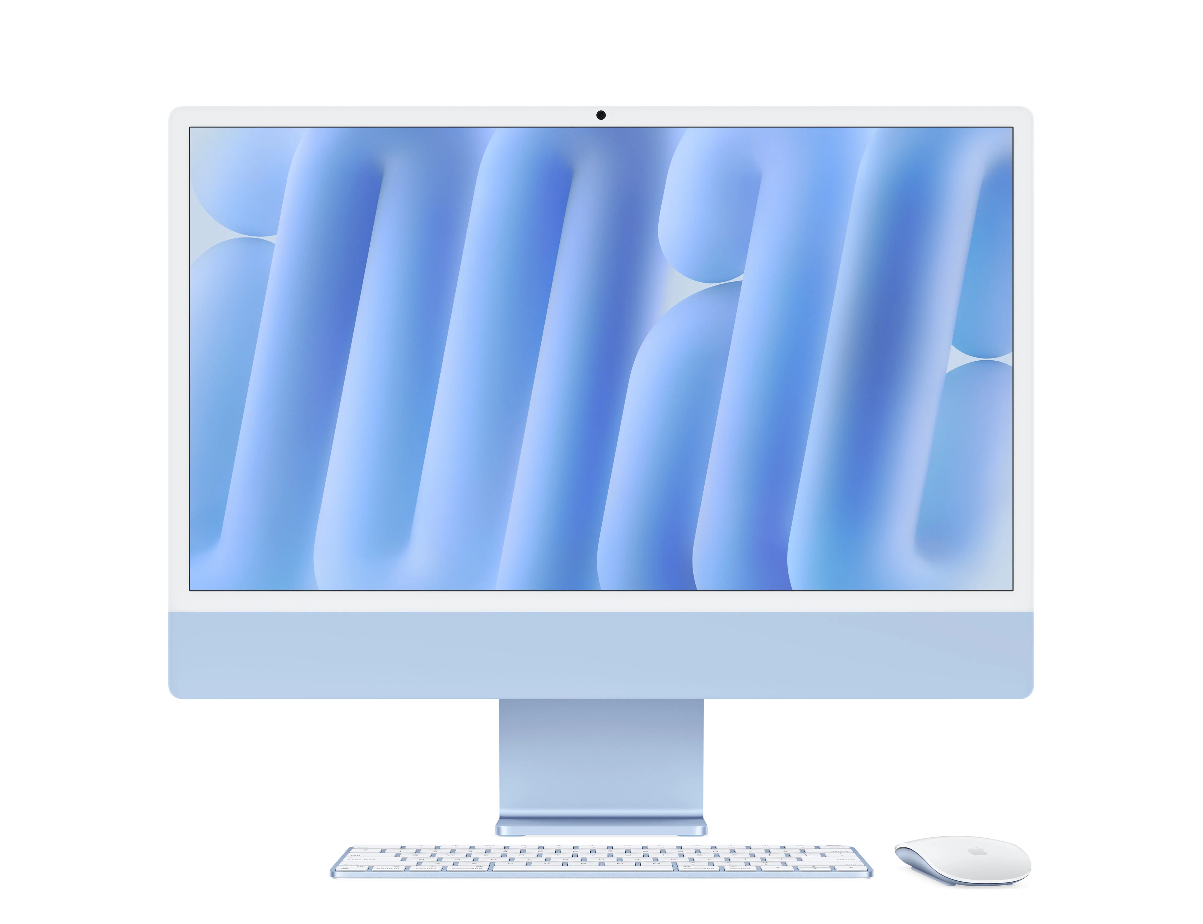 iMac 24" M4 10C/24GB/512GB/GPU10C/Gbit • Français • Touch Num • Bleu