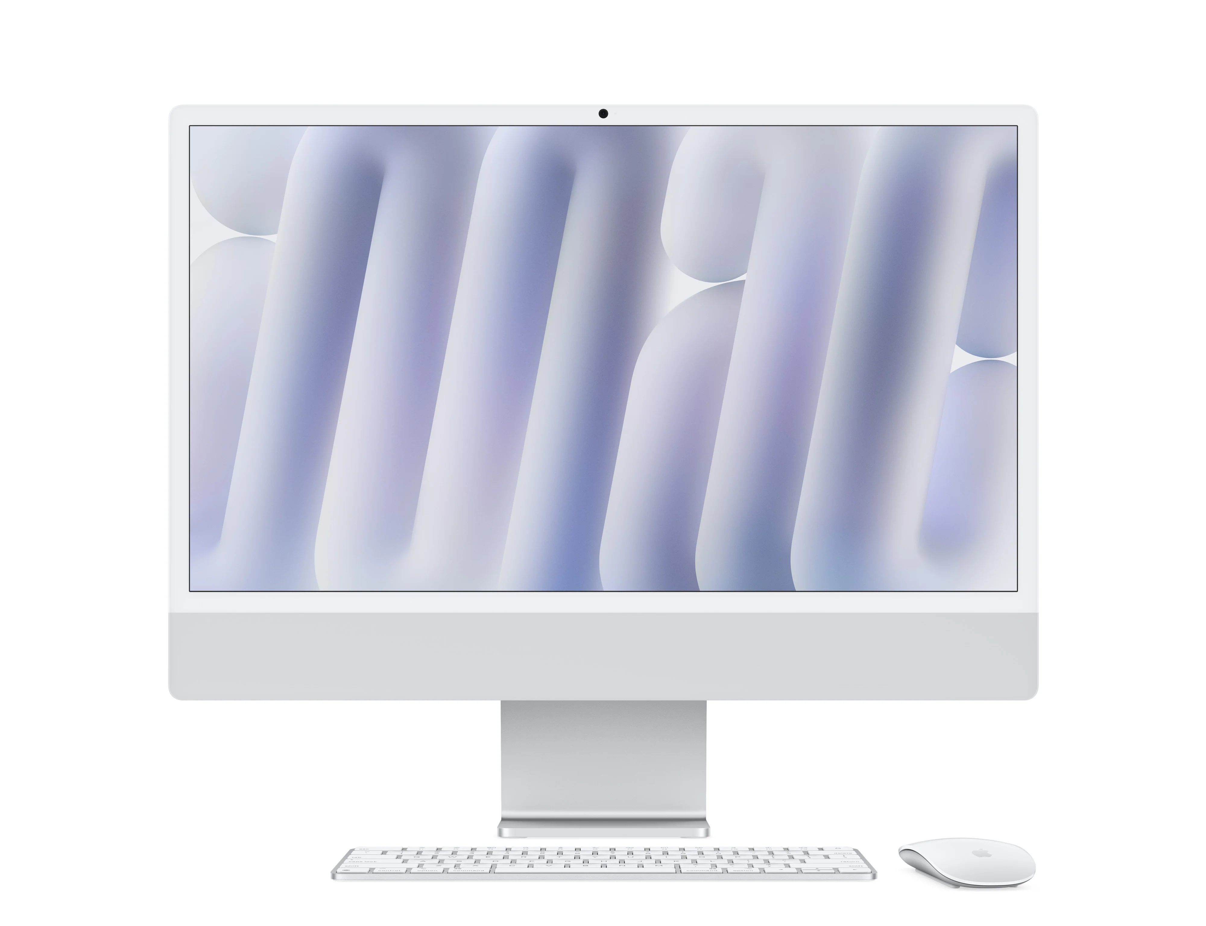 iMac 24 pouces avec écran Retina 4,5K: Puce Apple M4 avec CPU 10 cœurs et GPU 10 cœurs, 512 Go SSD - Argent - Image 2