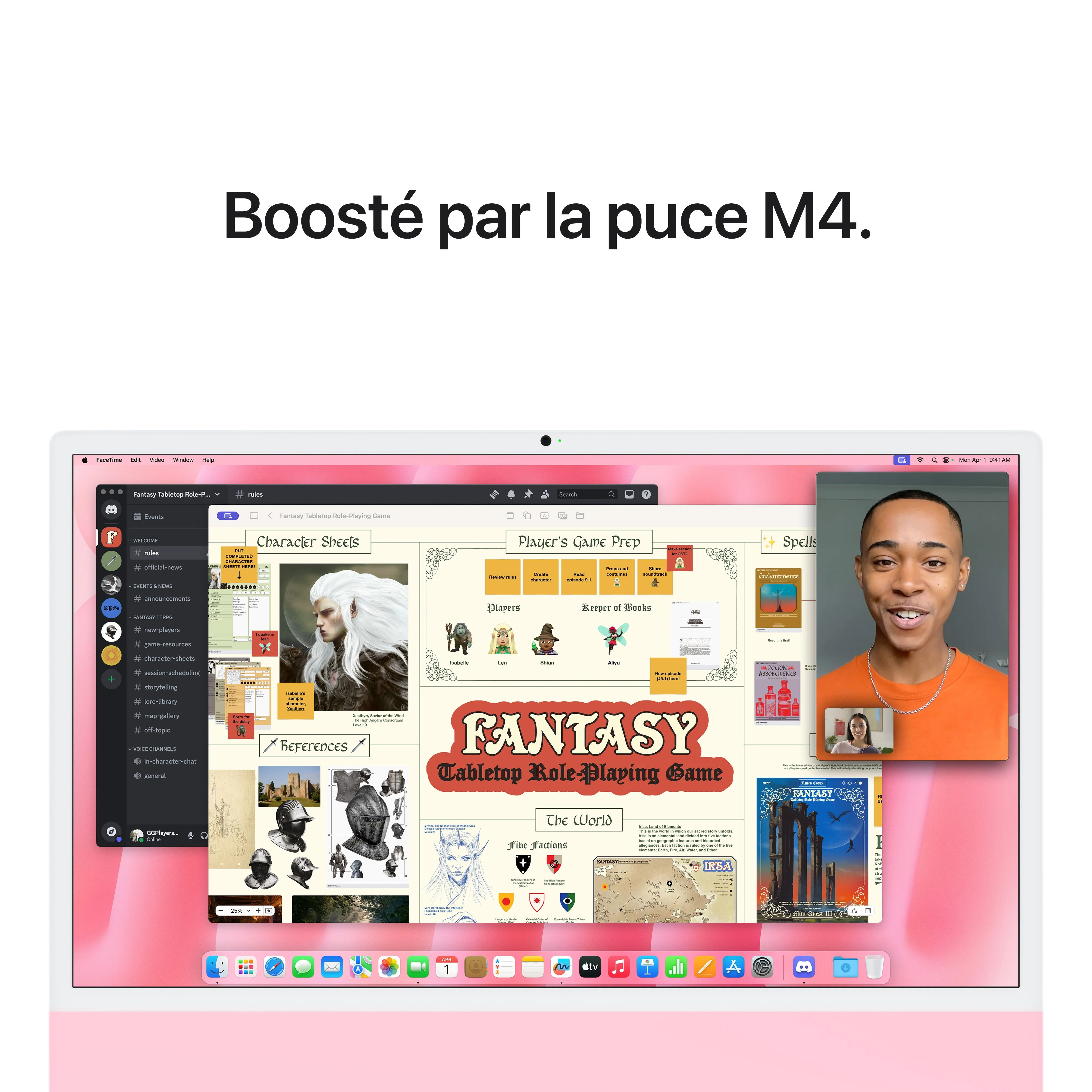 iMac 24 pouces avec écran Retina 4,5K: Puce Apple M4 avec CPU 10 cœurs et GPU 10 cœurs, 512 Go SSD - Rose - Image 6