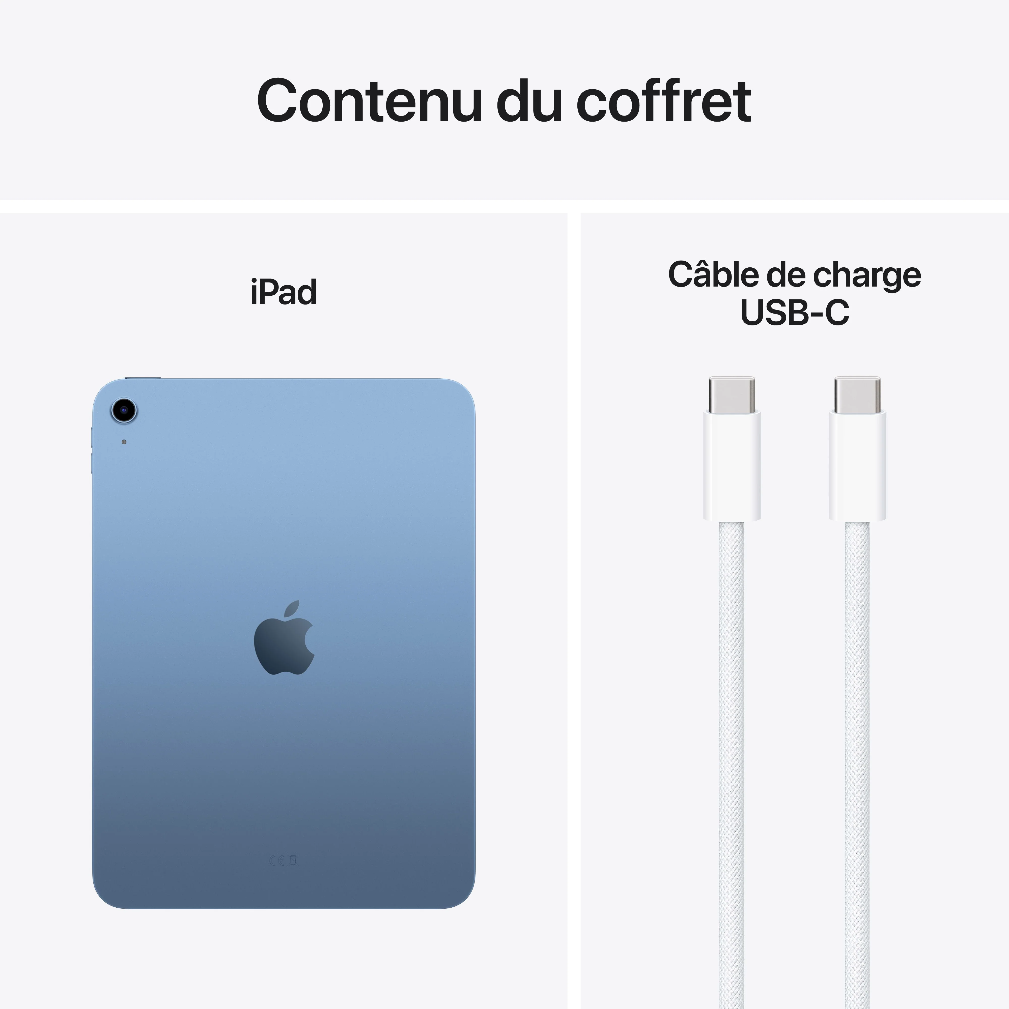 iPad Wi-Fi 512 Go - Bleu (A16) - Image 8