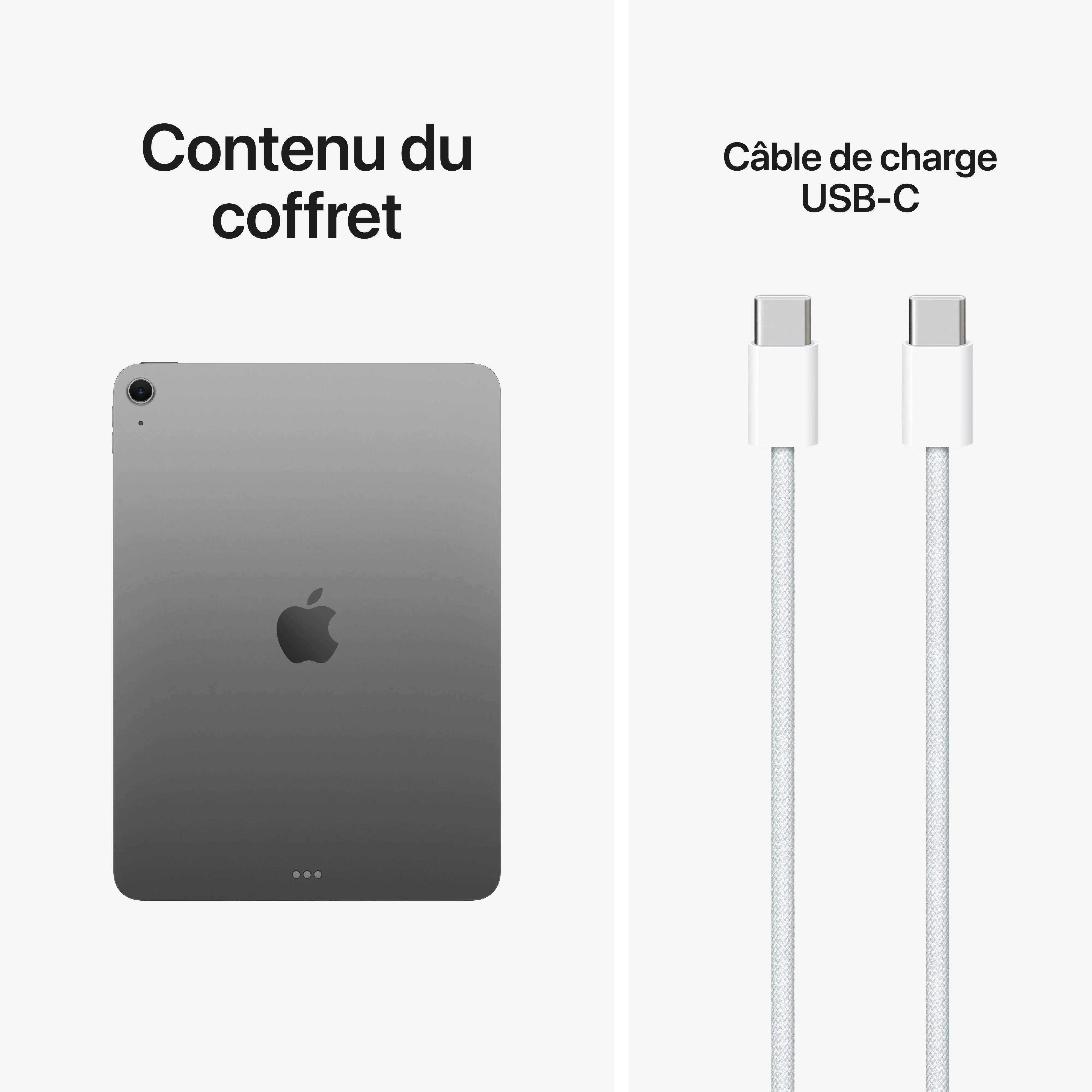 iPad Air 11 pouces Wi-Fi 1 To - Gris sidéral (M4) - Image 10