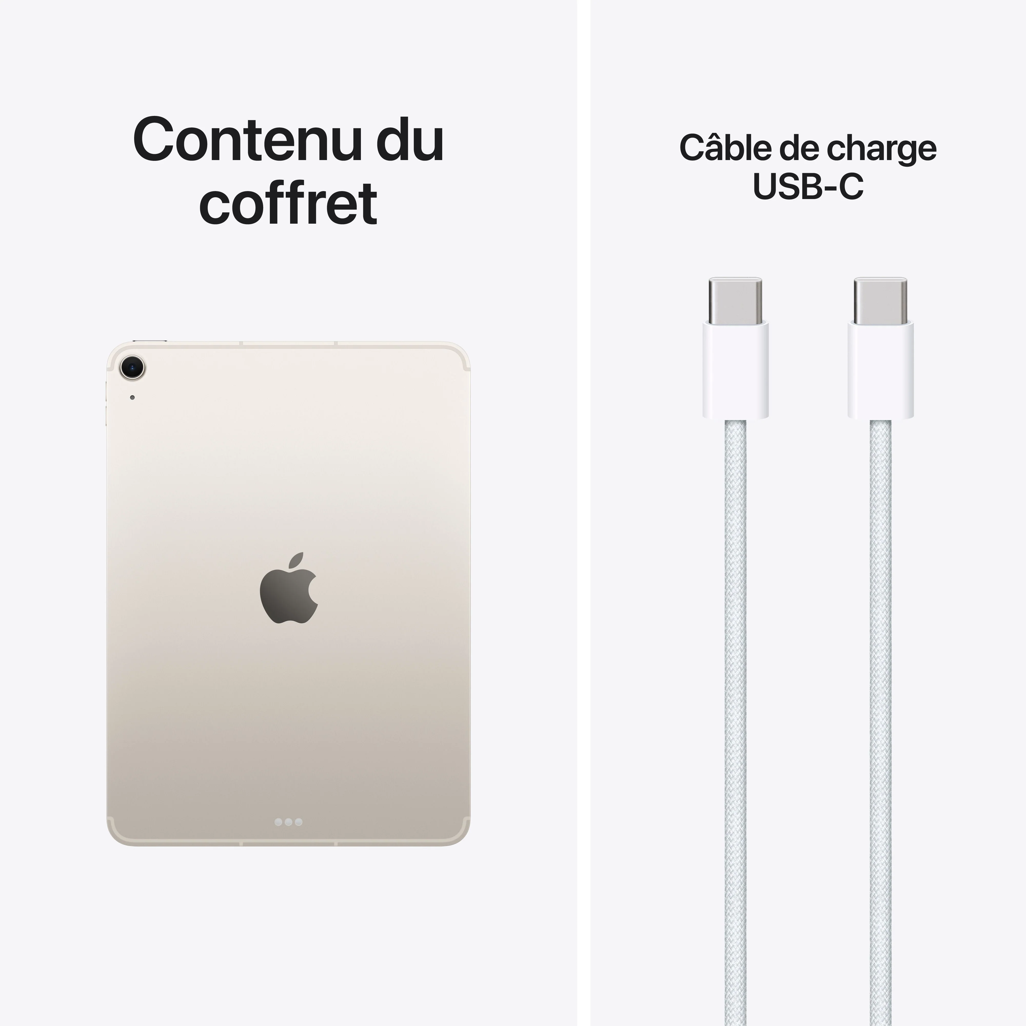 iPad Air 11 pouces Wi-Fi + Cellular 1 To - Lumière stellaire (M4) - Image 10