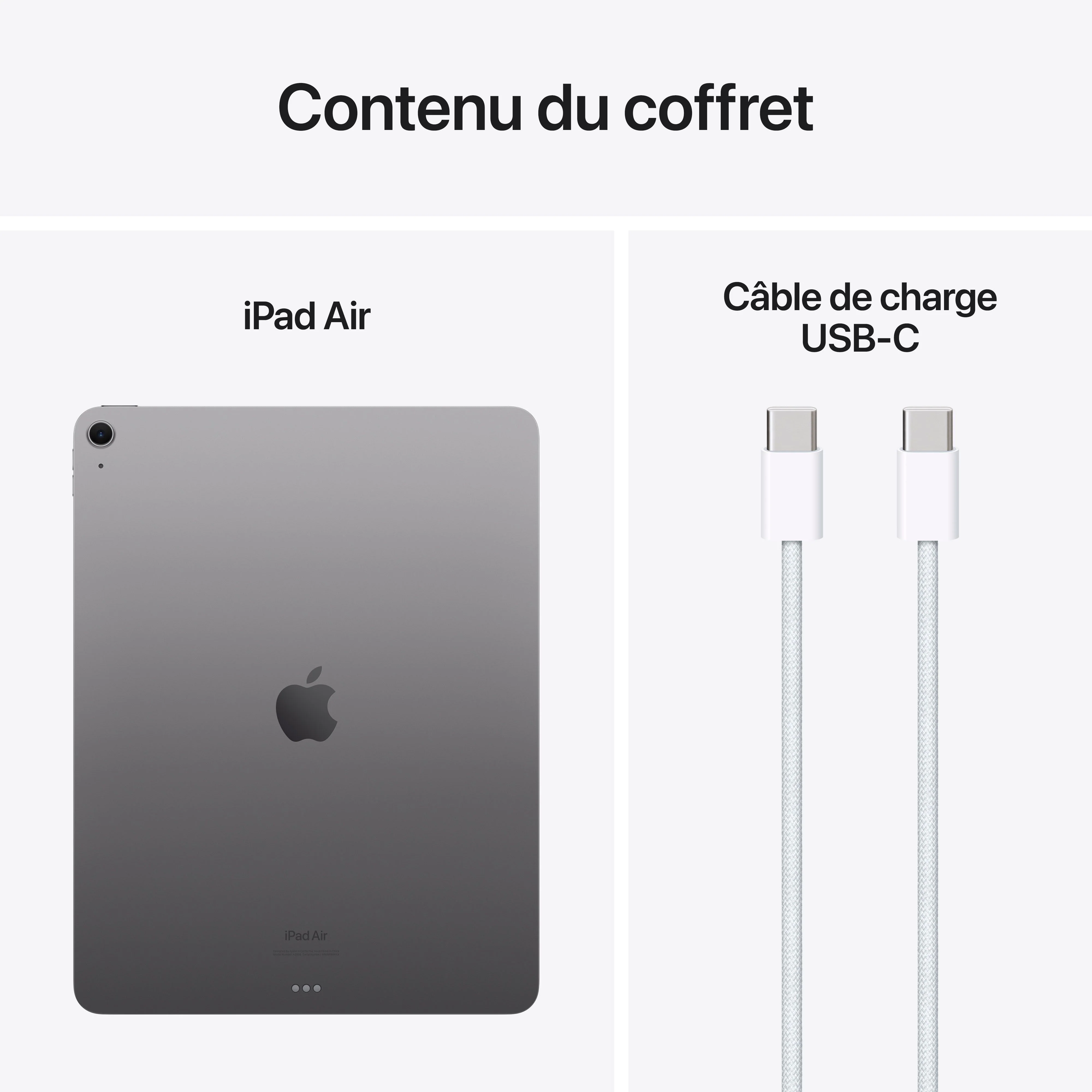iPad Air 13 pouces Wi-Fi 256 Go - Gris sidéral (M2) - Image 10