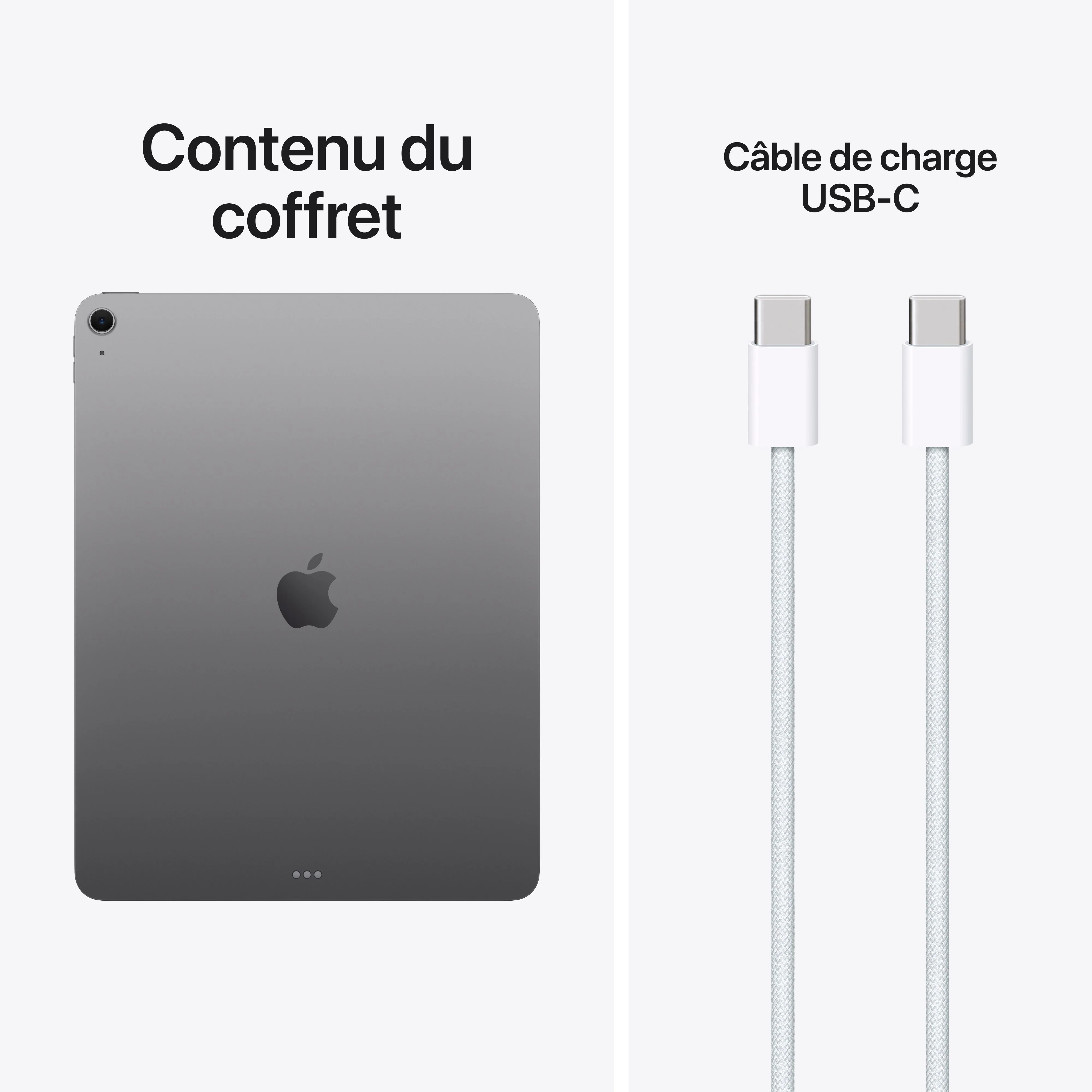 iPad Air 13 pouces Wi-Fi 1 To - Gris sidéral (M4) - Image 10