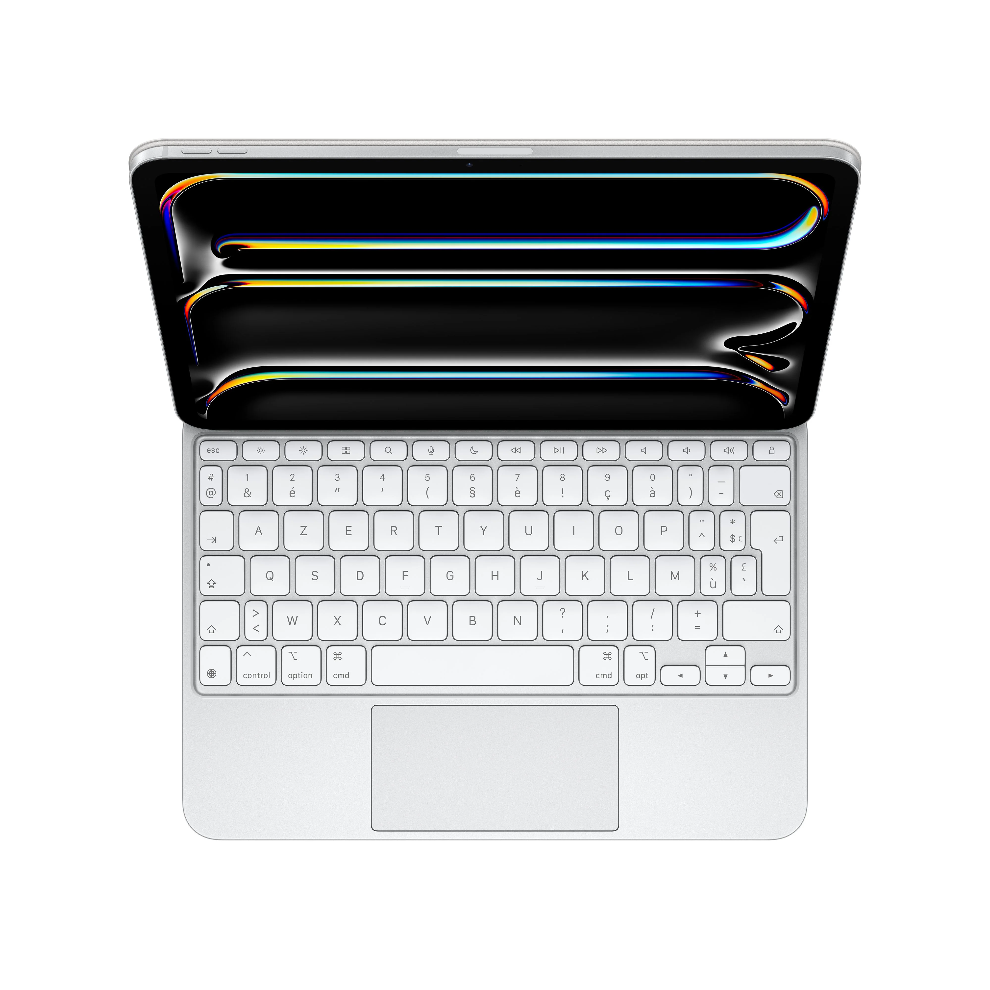 Magic Keyboard pour iPad Pro 11 pouces (M4) - Français - Blanc - Image 4