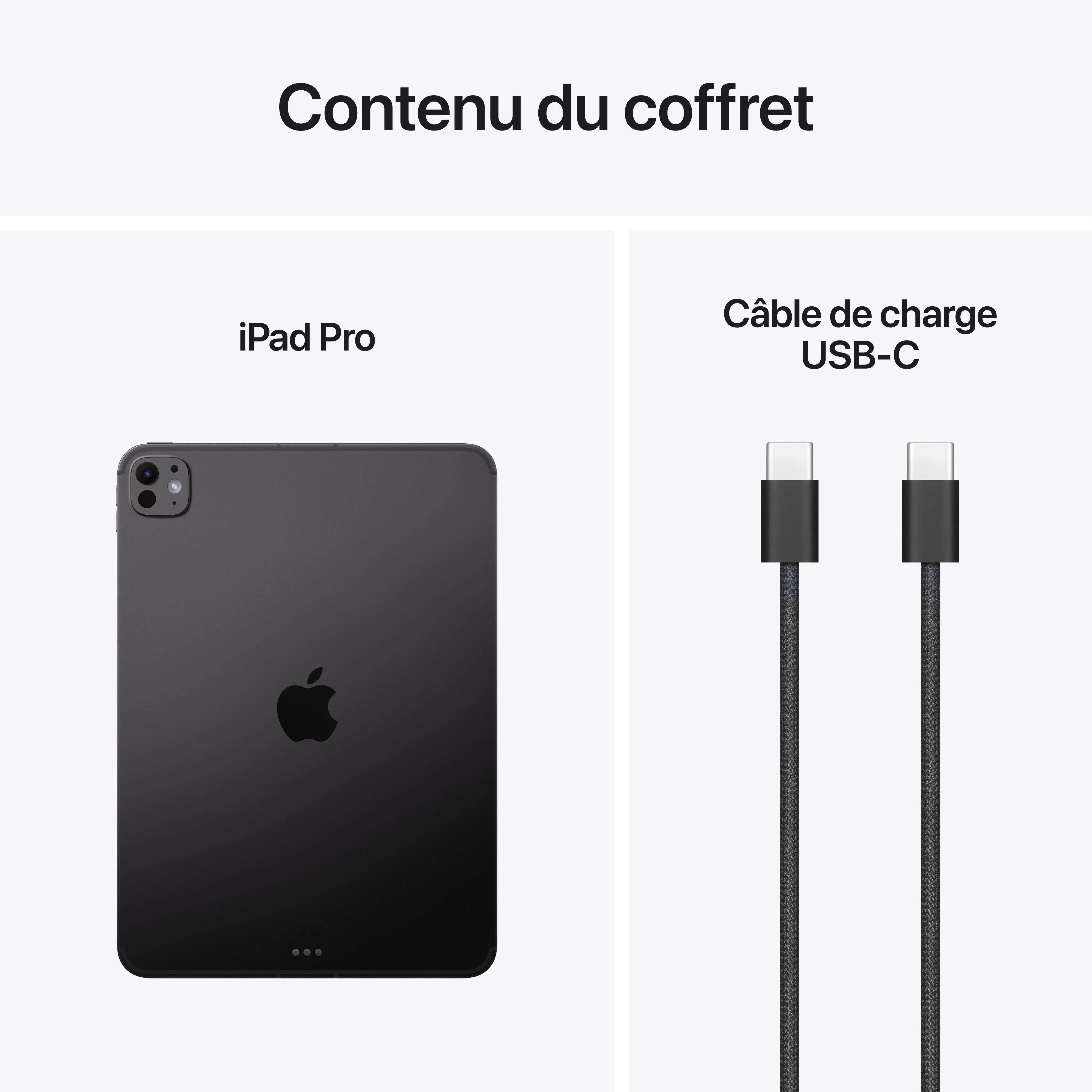iPad Pro 11 pouces Wi-Fi + Cellular 512 Go Verre standard - Noir sidéral (M5) - Image 9