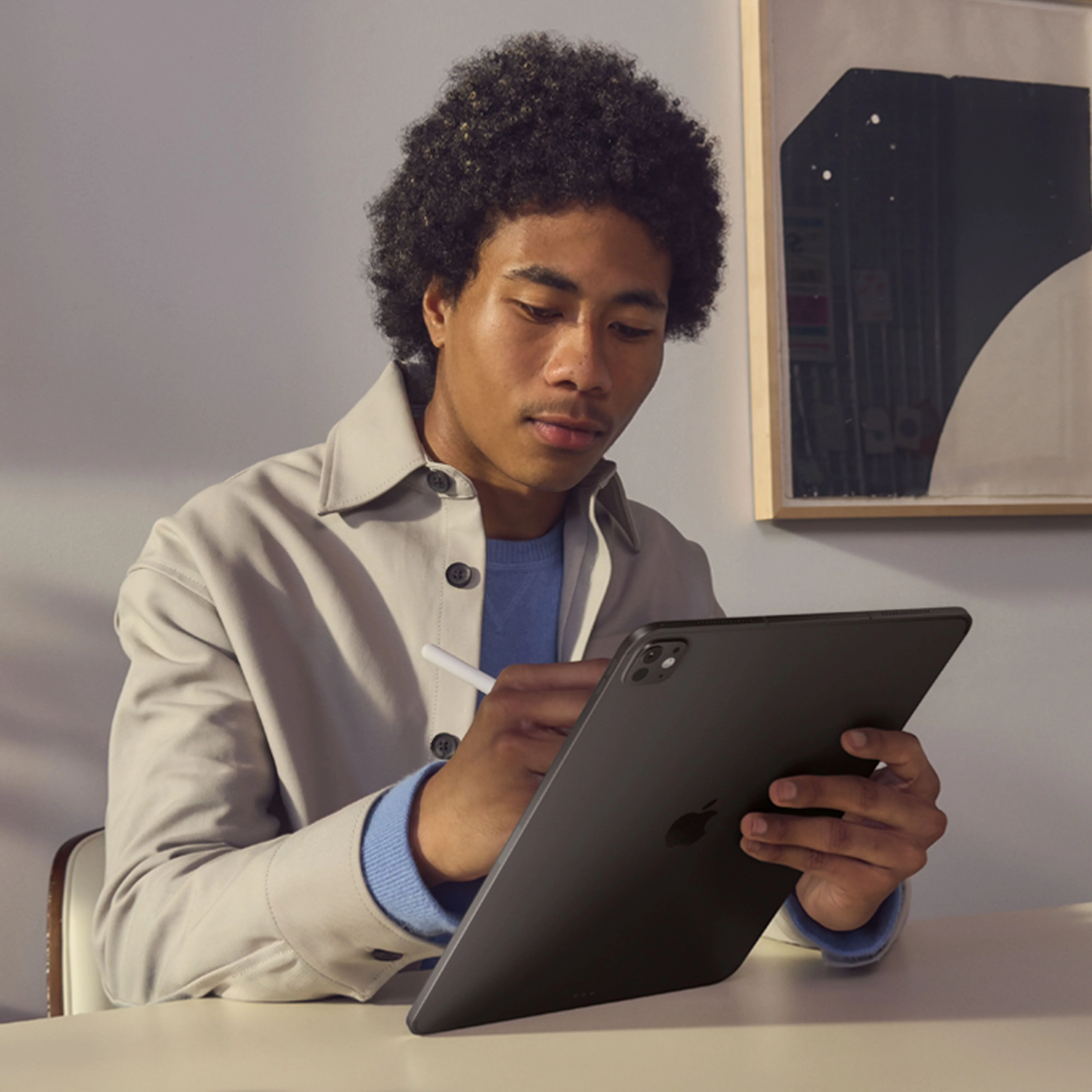 iPad Pro 11 pouces Wi-Fi 1 To Verre nano-texturé - Noir sidéral (M5) - Image 5