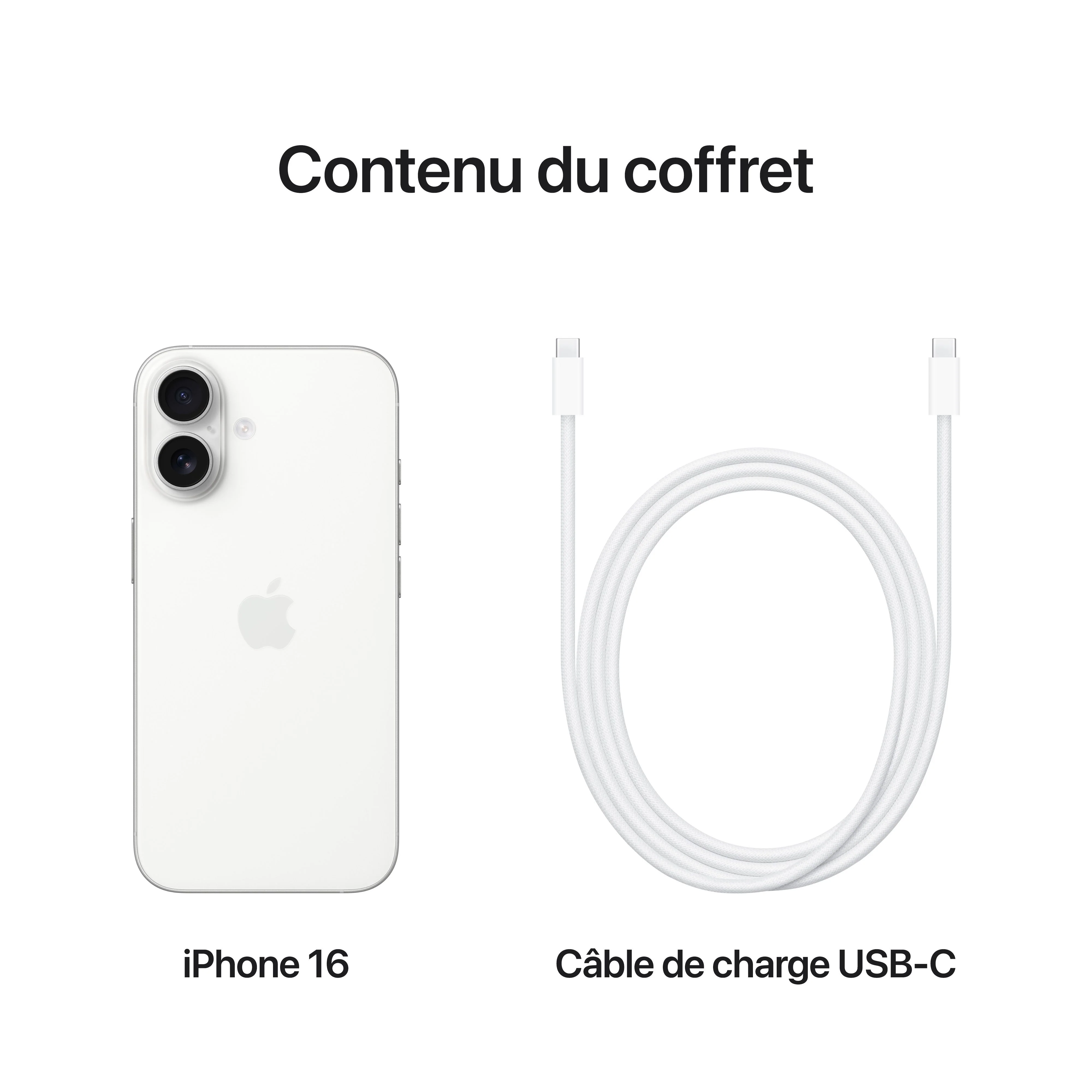 iPhone 16 128 Go Blanc - Image 9