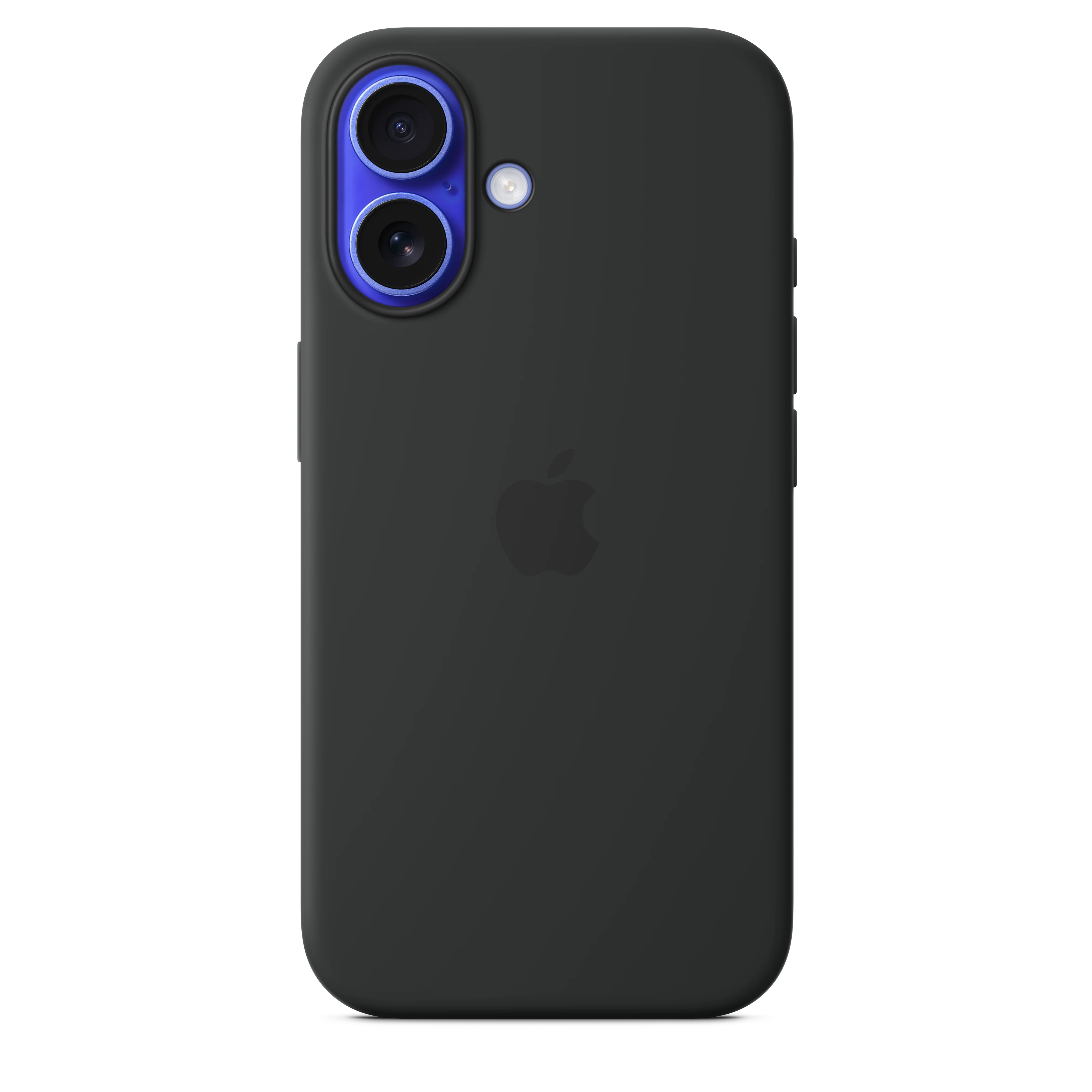 Coque en silicone avec MagSafe pour iPhone 16 - Noir